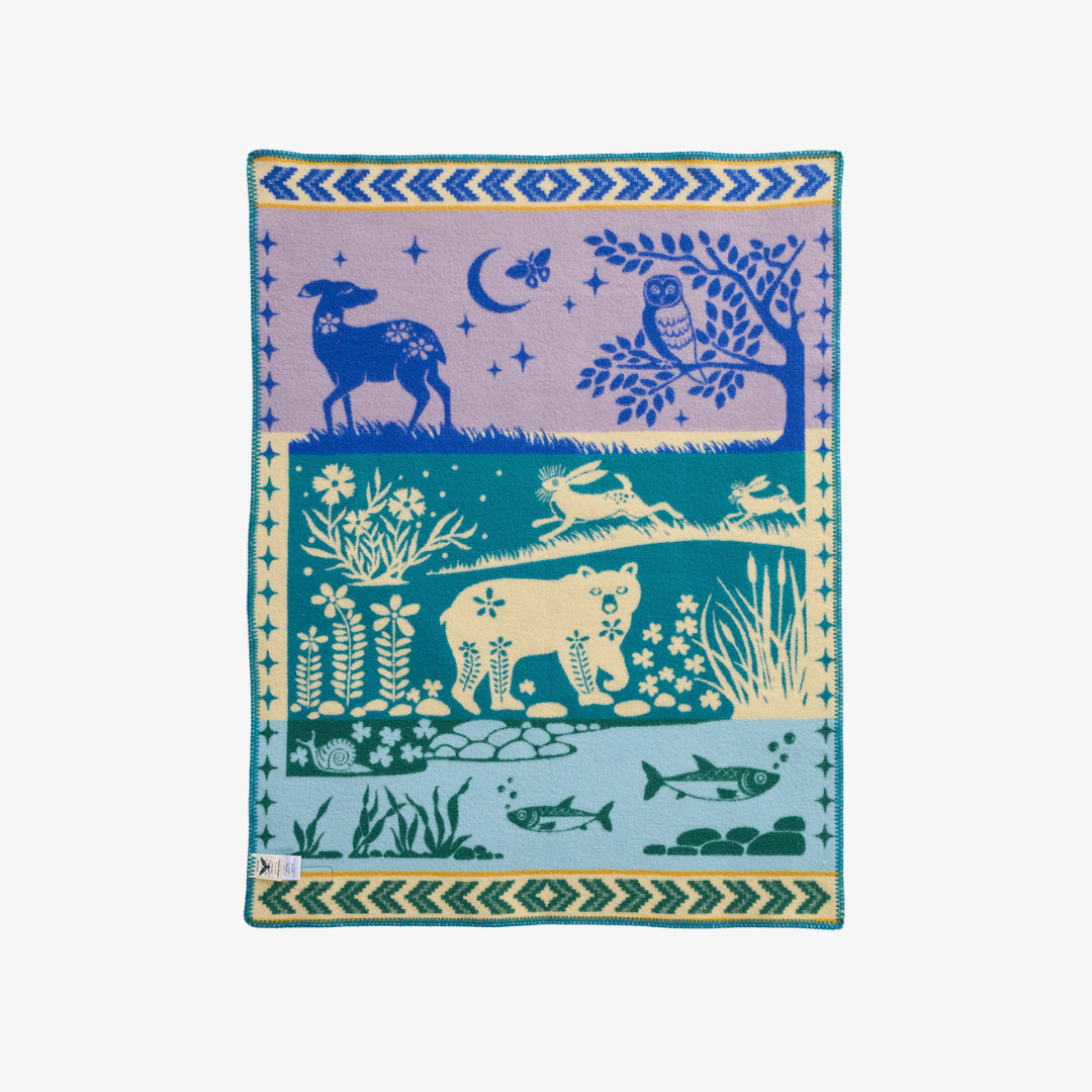 Baby Blanket - Folk Forest