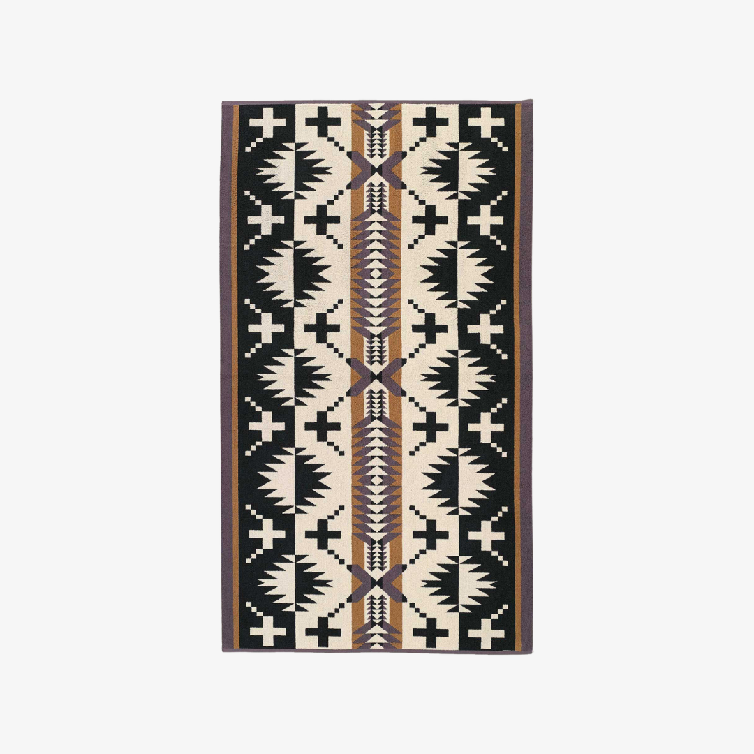 Oversized Jacquard Spa Towel - Spider Rock