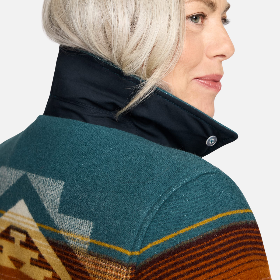 Womens Brownsville Coat - Tumalo Teal