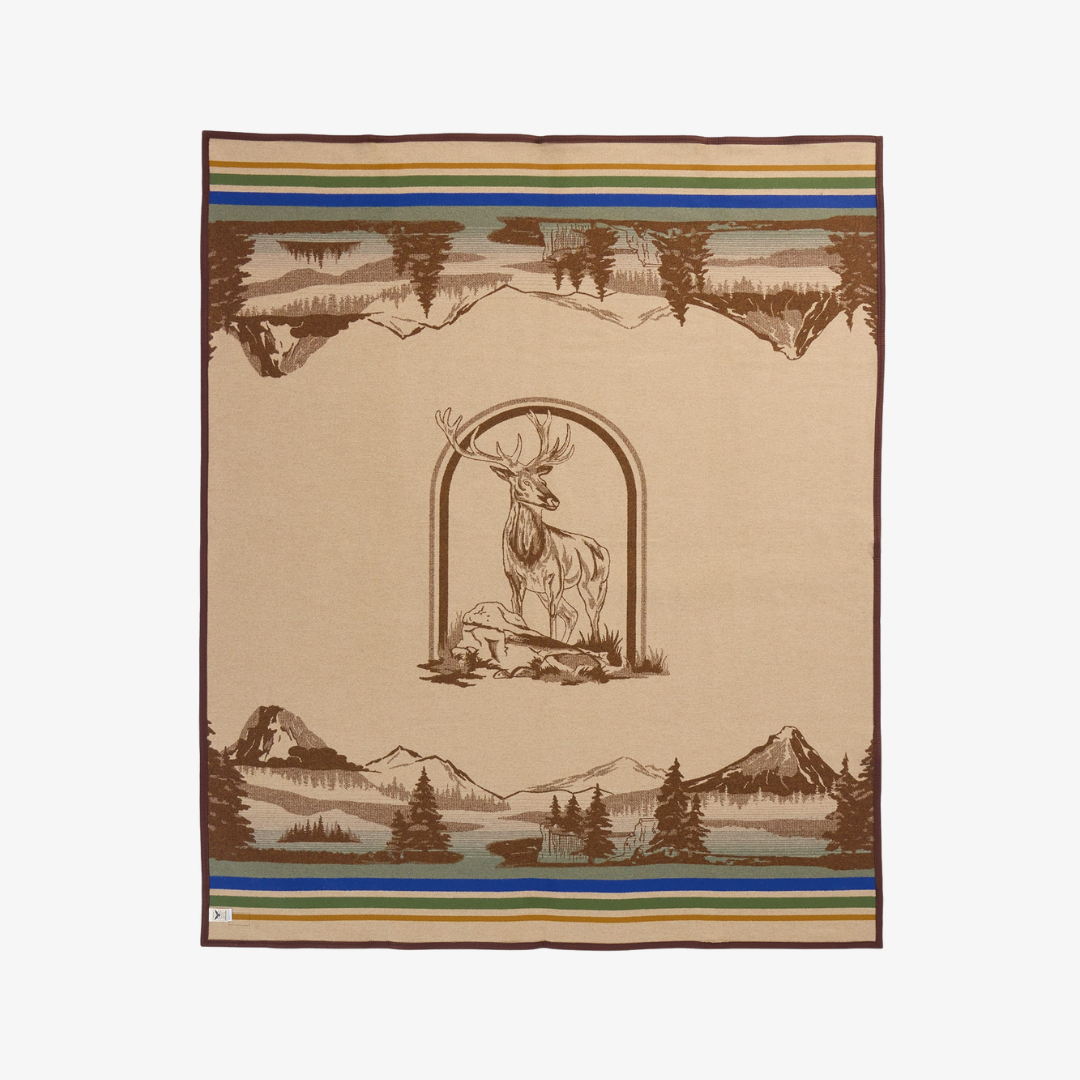 Jacquard Blanket - Lookout Valley