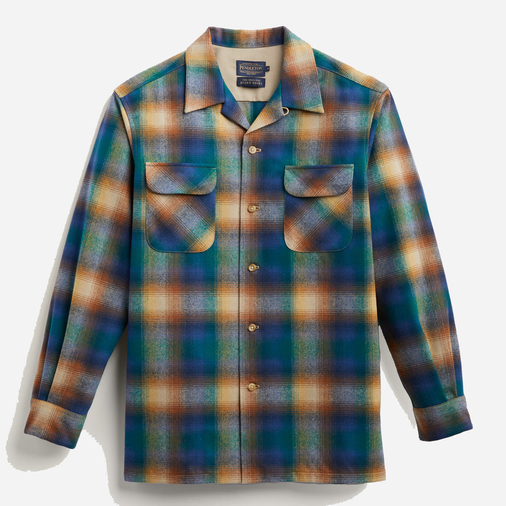 Original Board Shirt Blue/Brown Multi Ombre