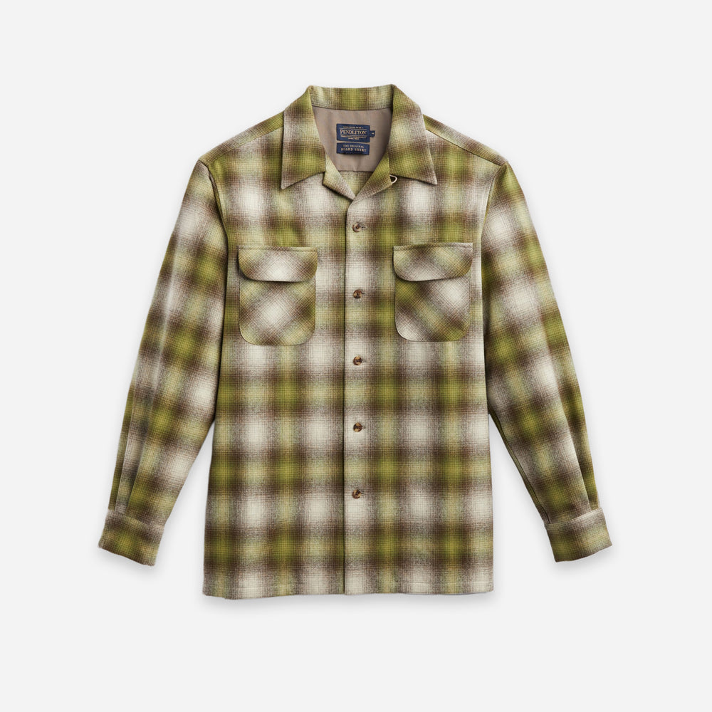 Classic Board Shirt - Green/Brown Ombre