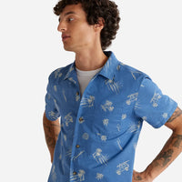 Aloha-Shirt – Dune Rider Blau