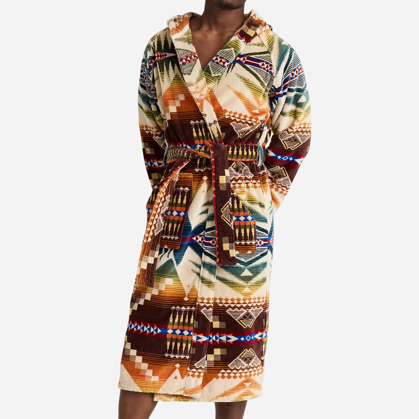 Bath Robe - Mystic Lake Multi