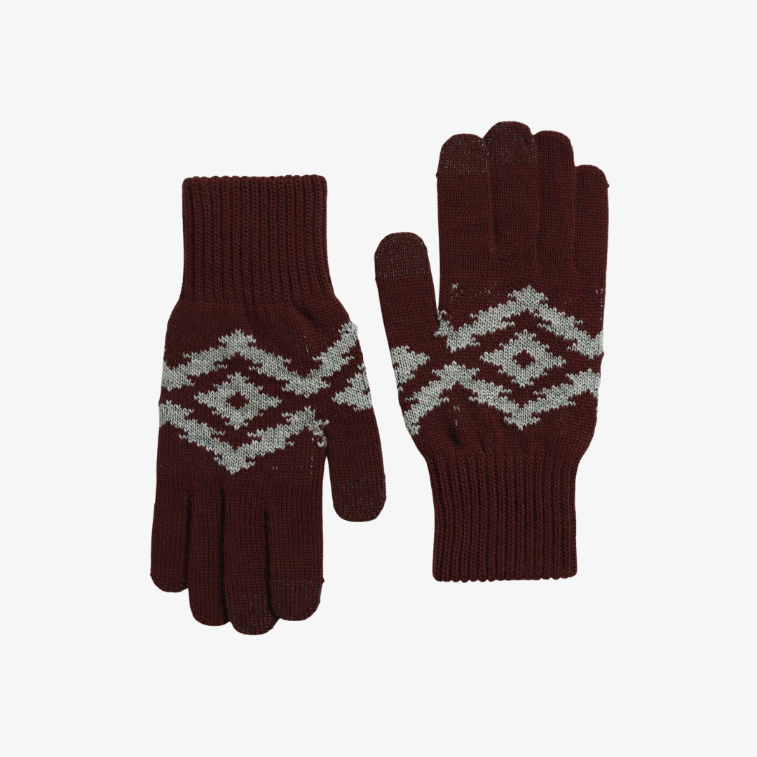 Merino Texting Glove - Crown Point Red