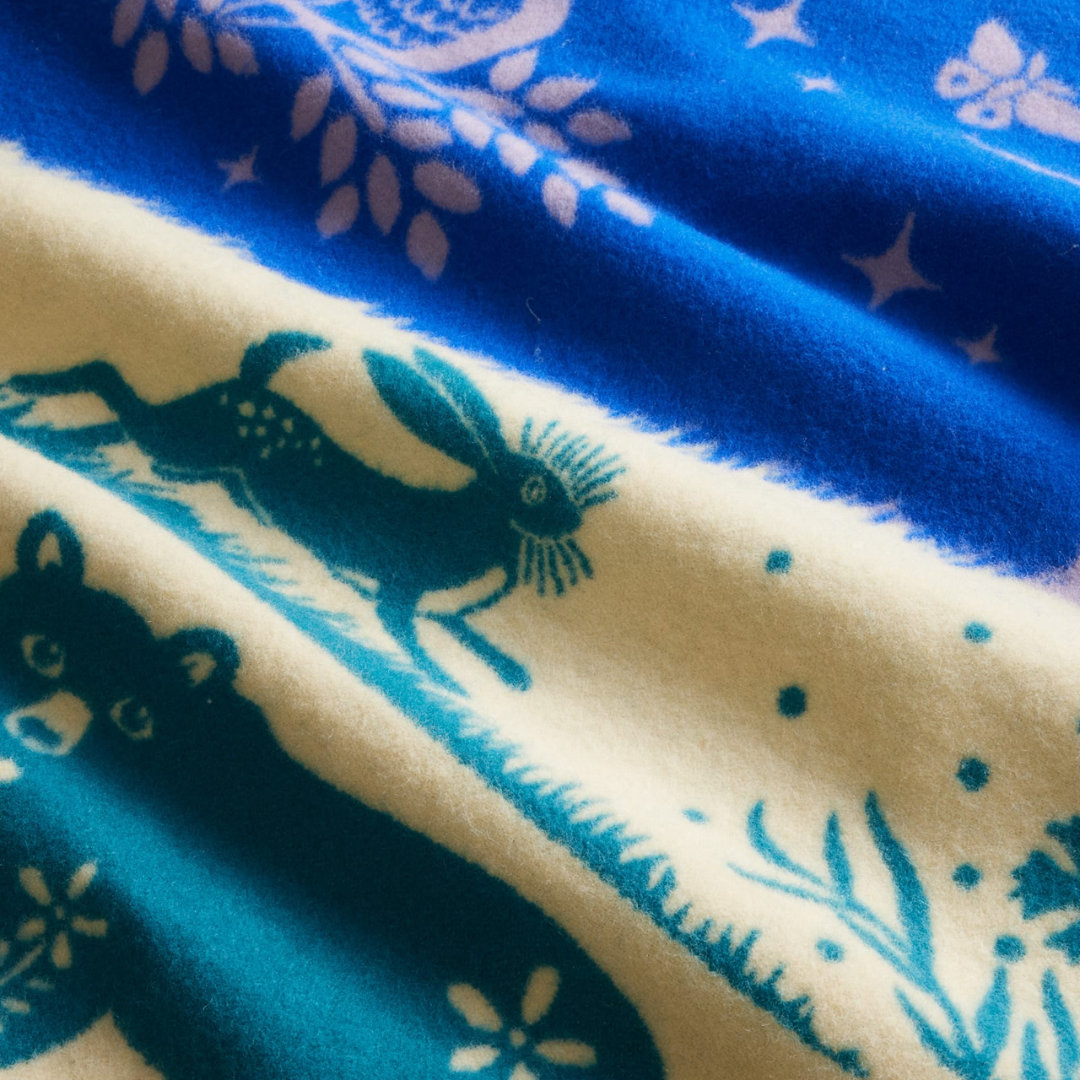 Baby Blanket - Folk Forest