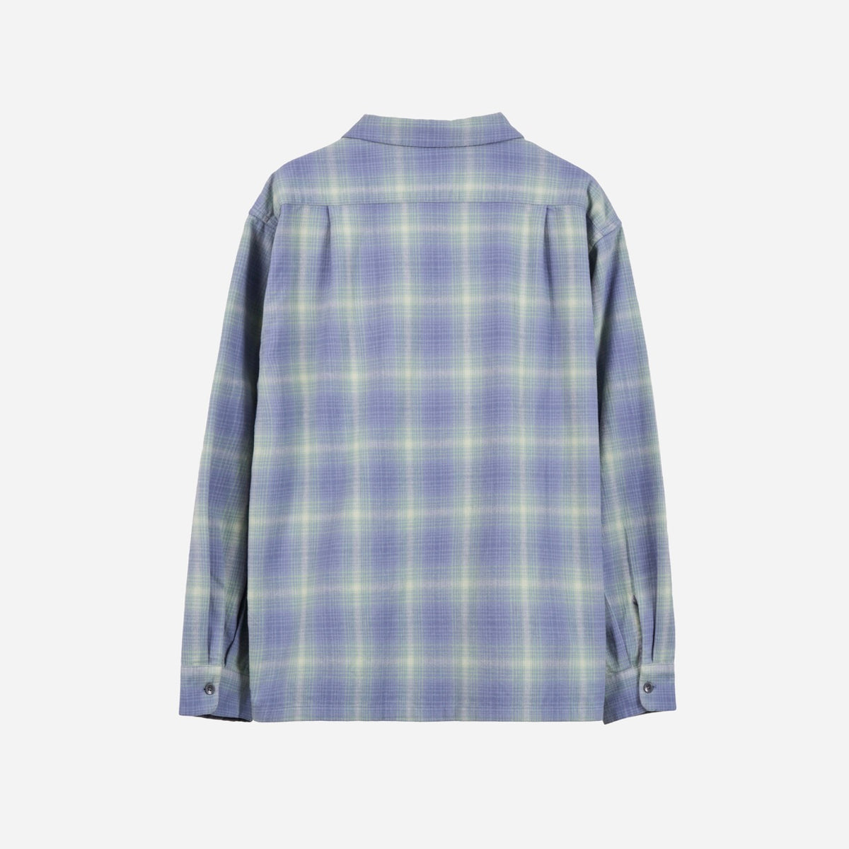 Made For Japan Open Collar Shirt - Aqua/Mint