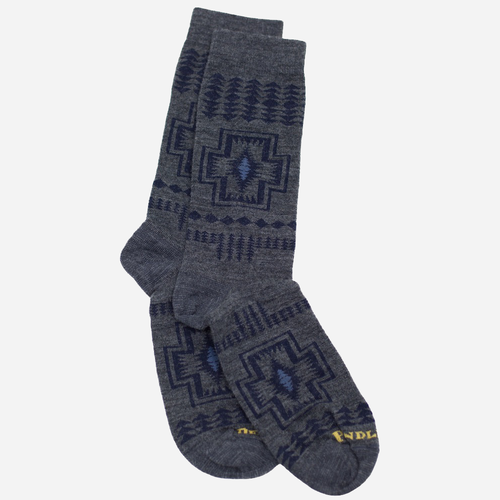 Harding Crew-Socken aus Merinowolle – Grau