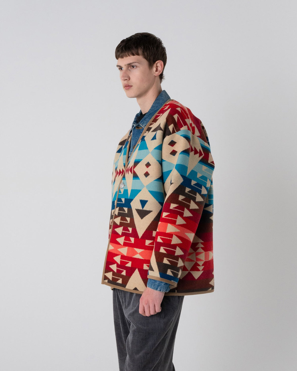 Made for Japan No Collar Jacket - Big Thunder