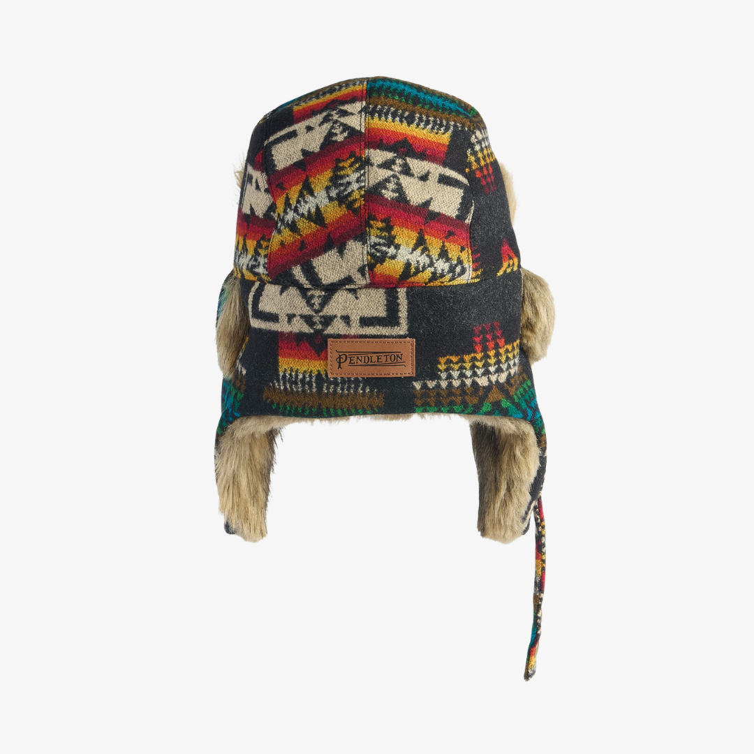 Trapper Hat - Chief Joseph Black