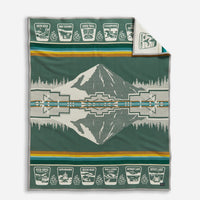 Jacquard Blanket - Forever Oregon