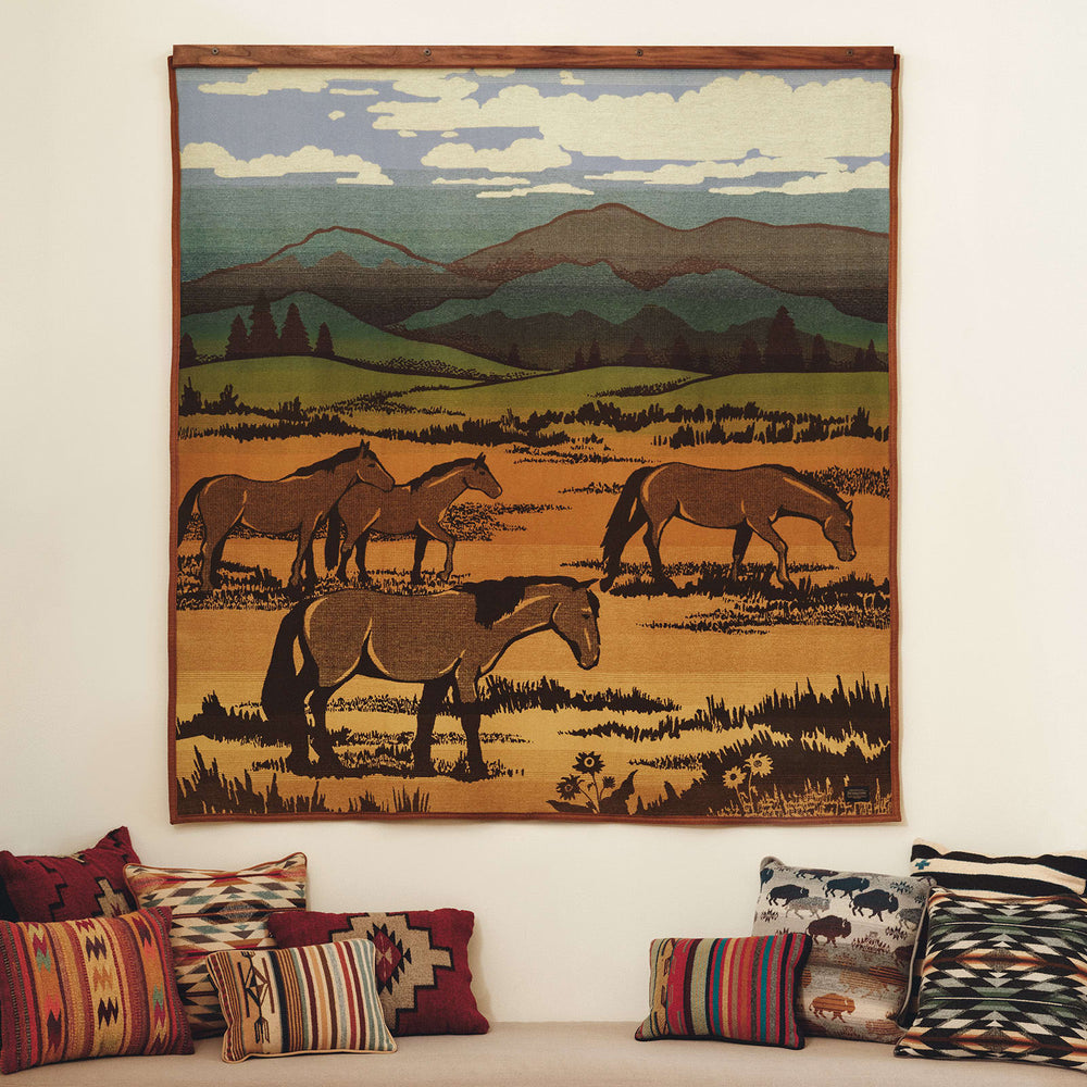 Jacquard Blanket - Shadow Mountain