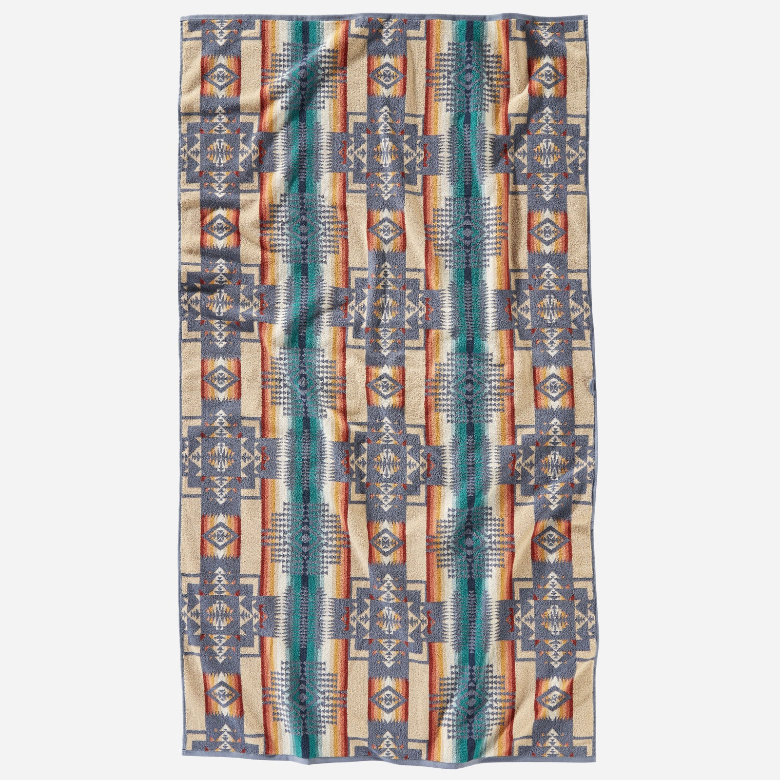 Chief Joseph Beach Towel - Slate