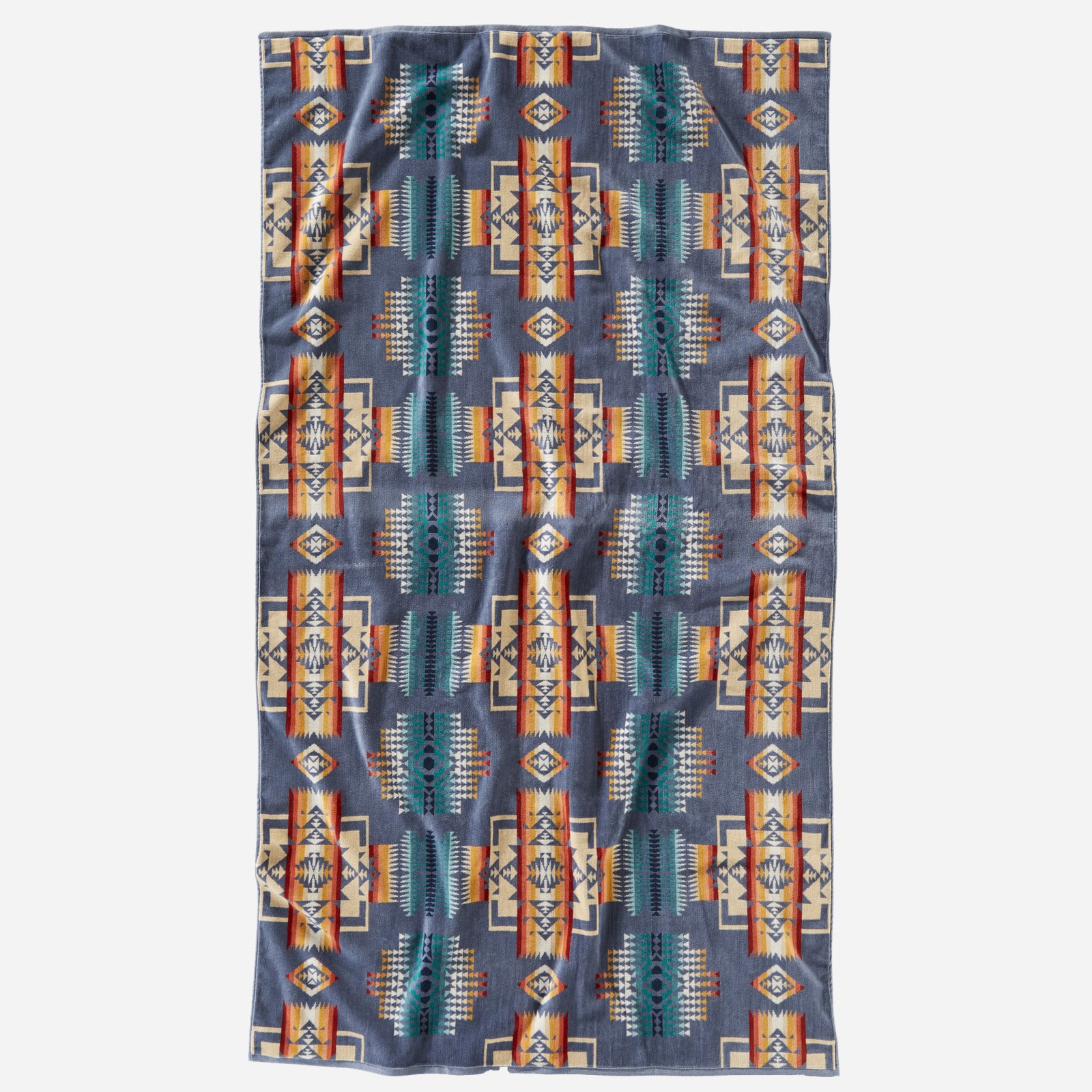 Chief Joseph Beach Towel - Slate