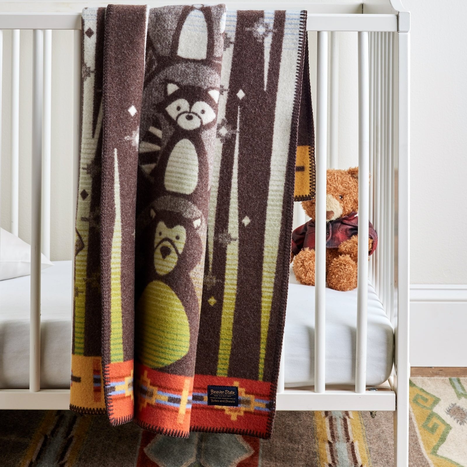 Baby Blanket - Woodland Neighbours