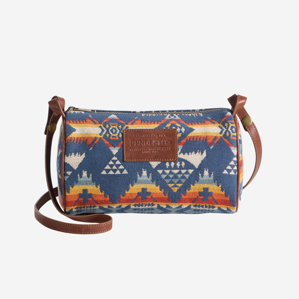 Nehalem Cotton Barrel Bag - Navy