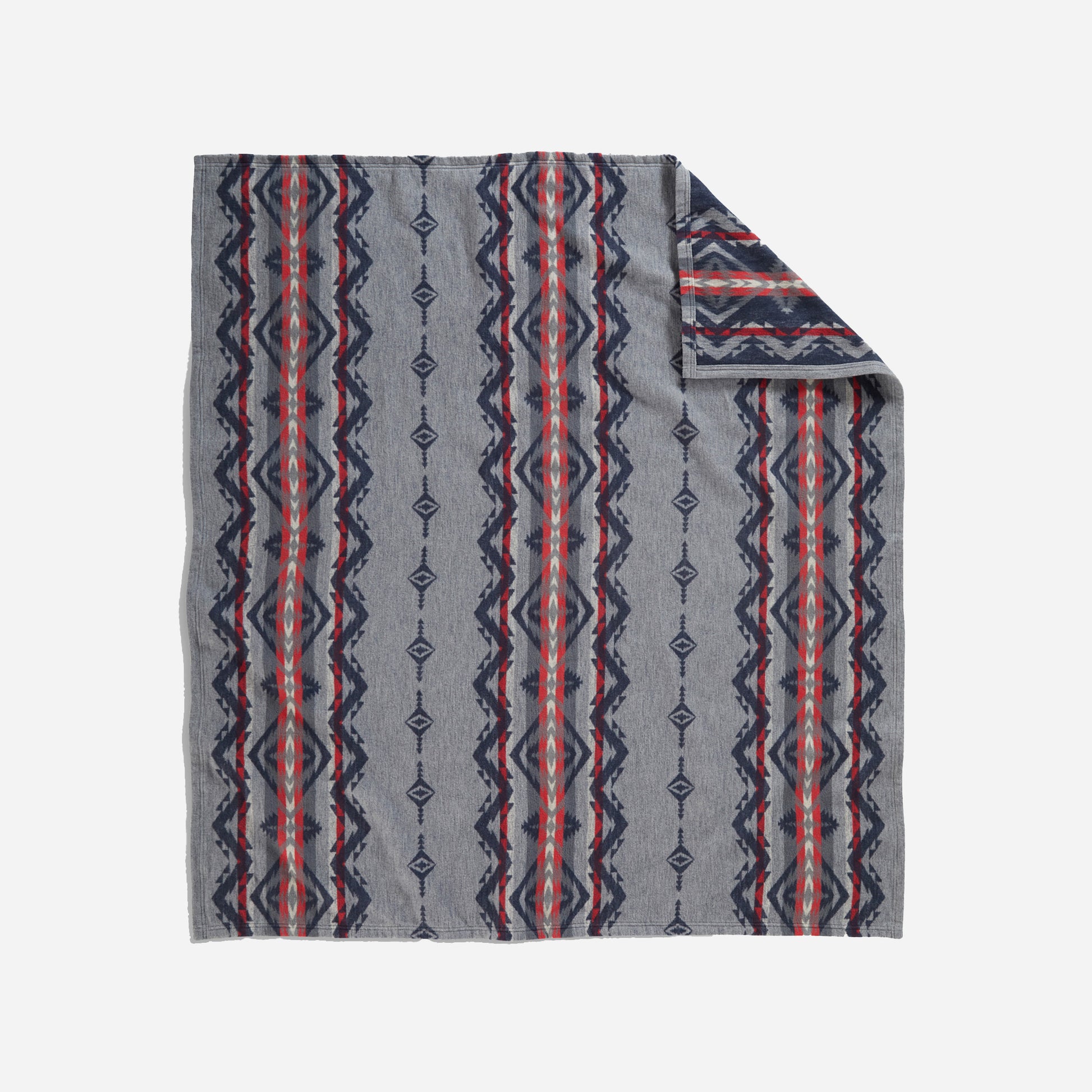 Cotton Throw Gift Pack Set of 2 - Tecopa Hills / Grey