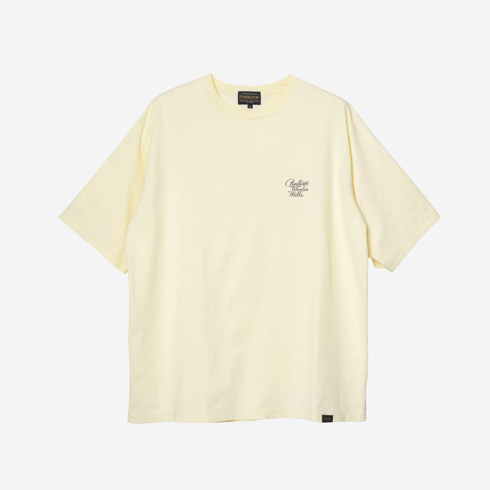Crater Lake National Park Tee - Lemon