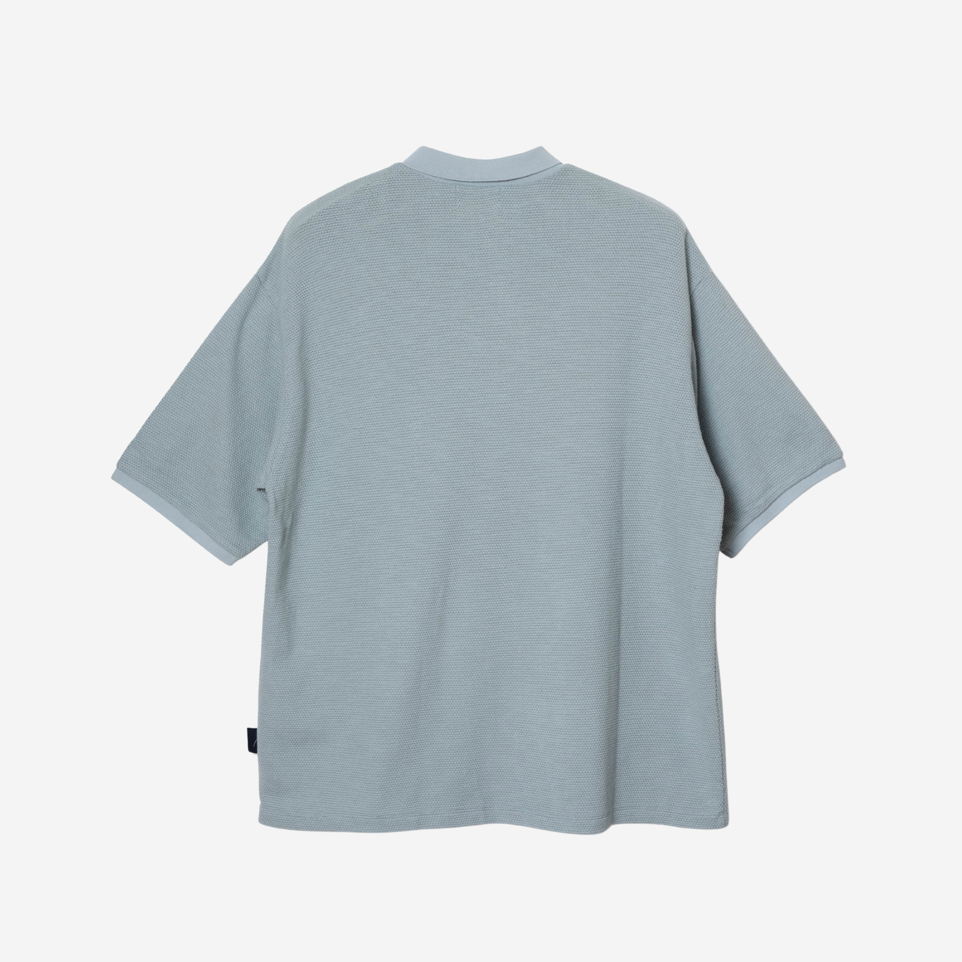 EMB Polo Shirt - Slate Blue