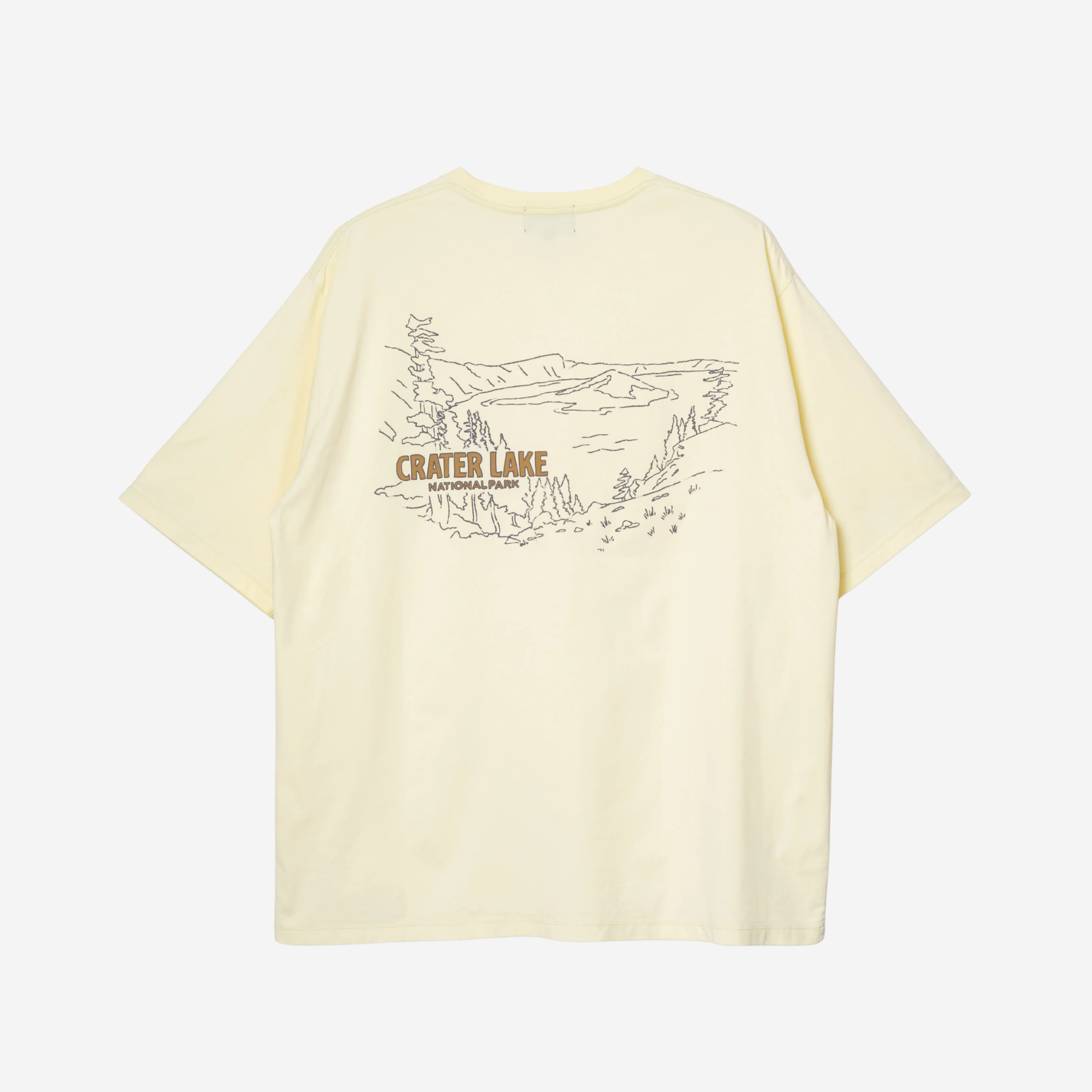 National Park Tee - Lemon