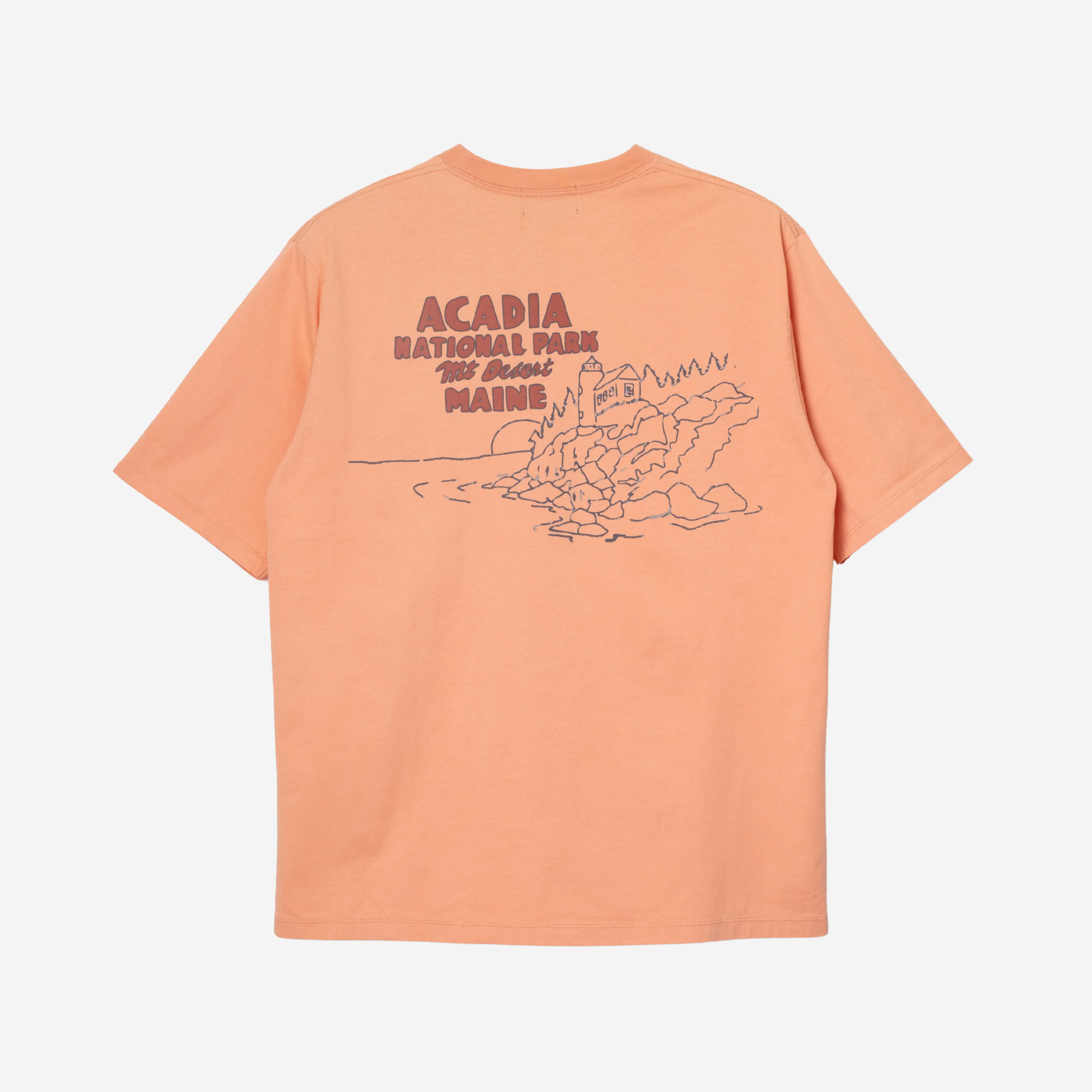 National Park Tee - Coral