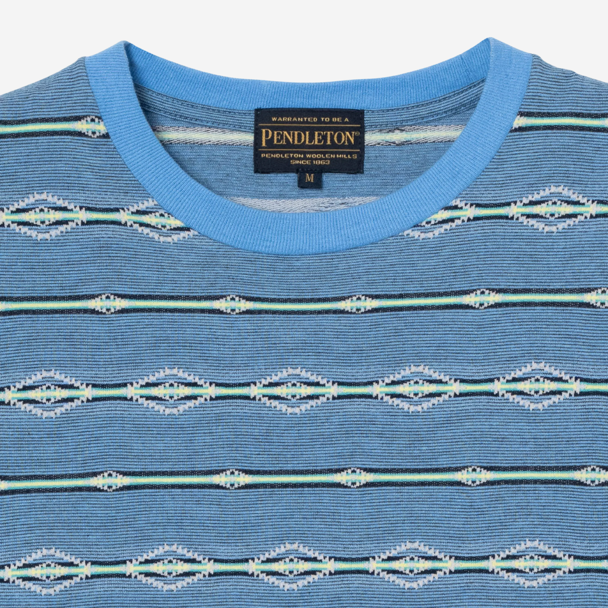 Jacquard Tee - Blue Helena Ridge