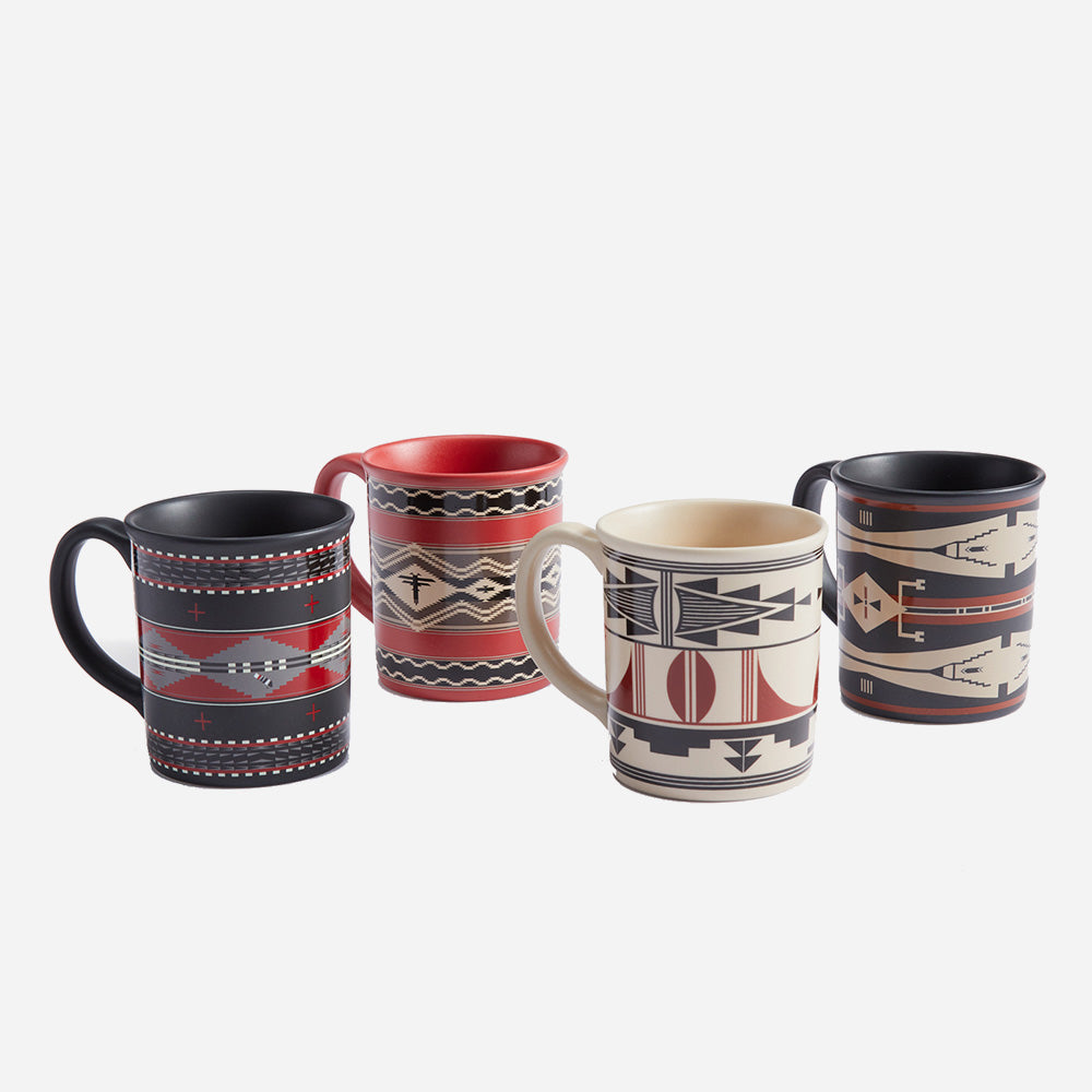 American Indian College Fund Mugs - Set of 4