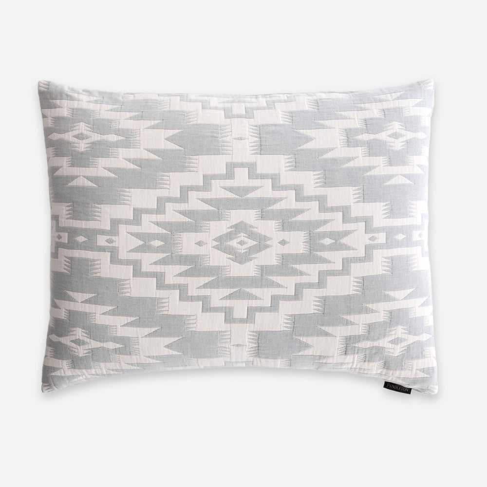 Organic Cotton Matelasse Sham - Mesilla