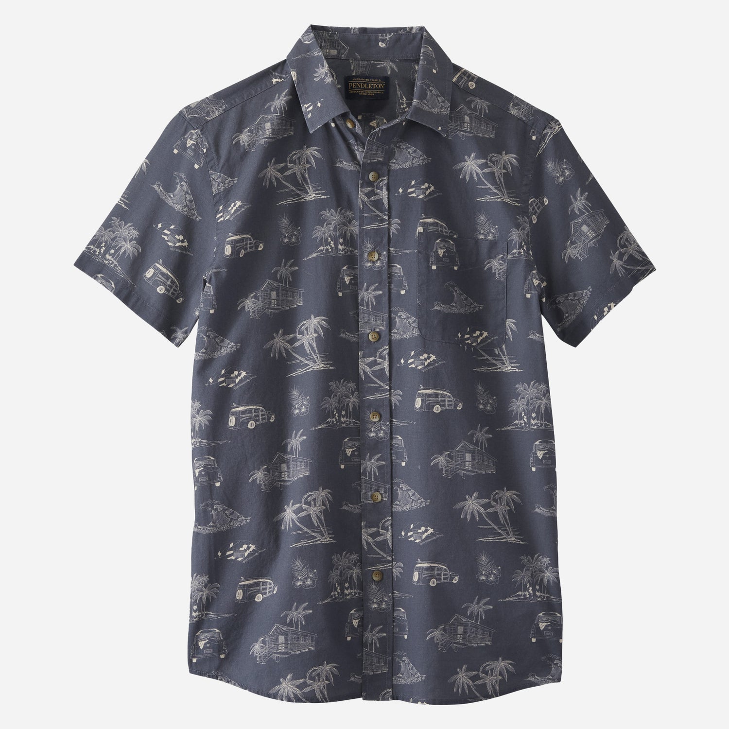 Shoreline Shirt - Navy