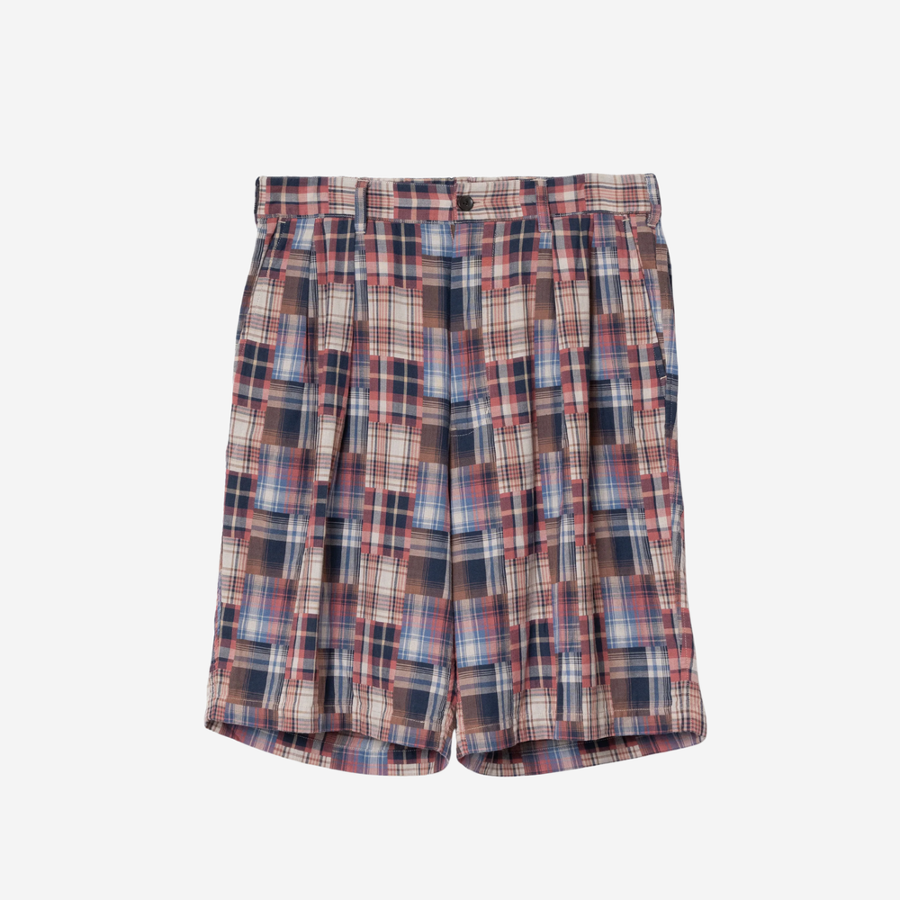 Two Pleat Shorts - Rose
