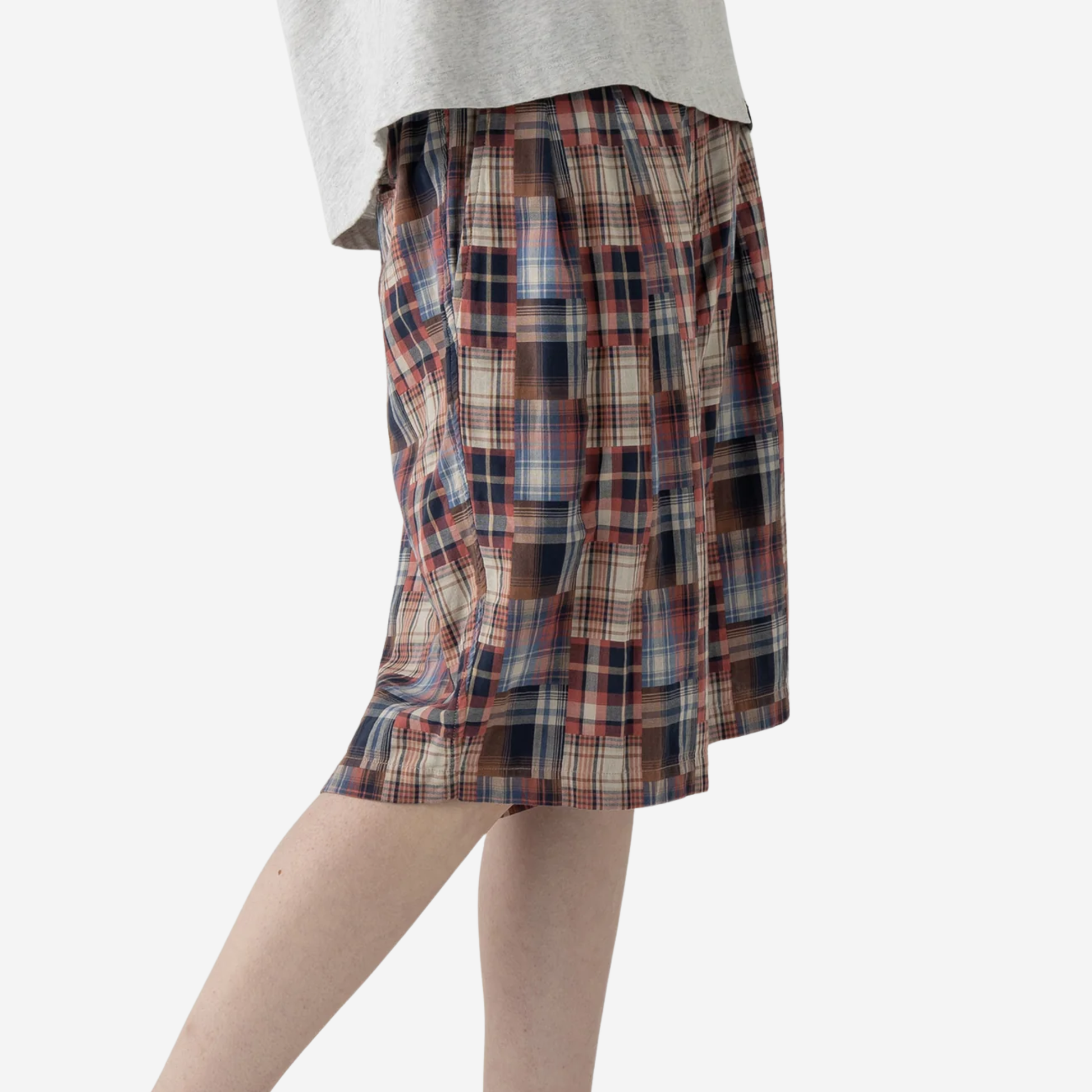 Two Pleat Shorts - Rose