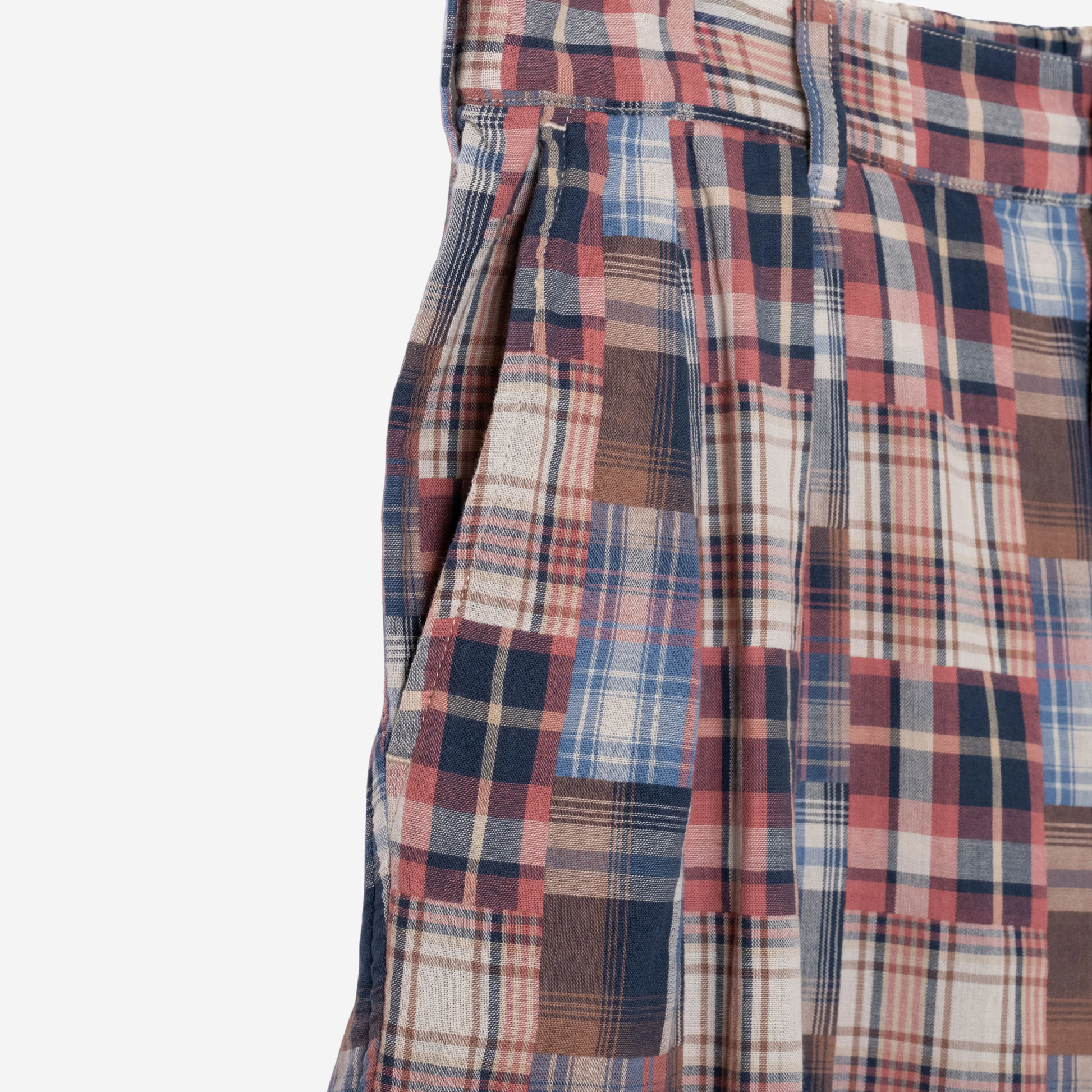 Two Pleat Shorts - Rose