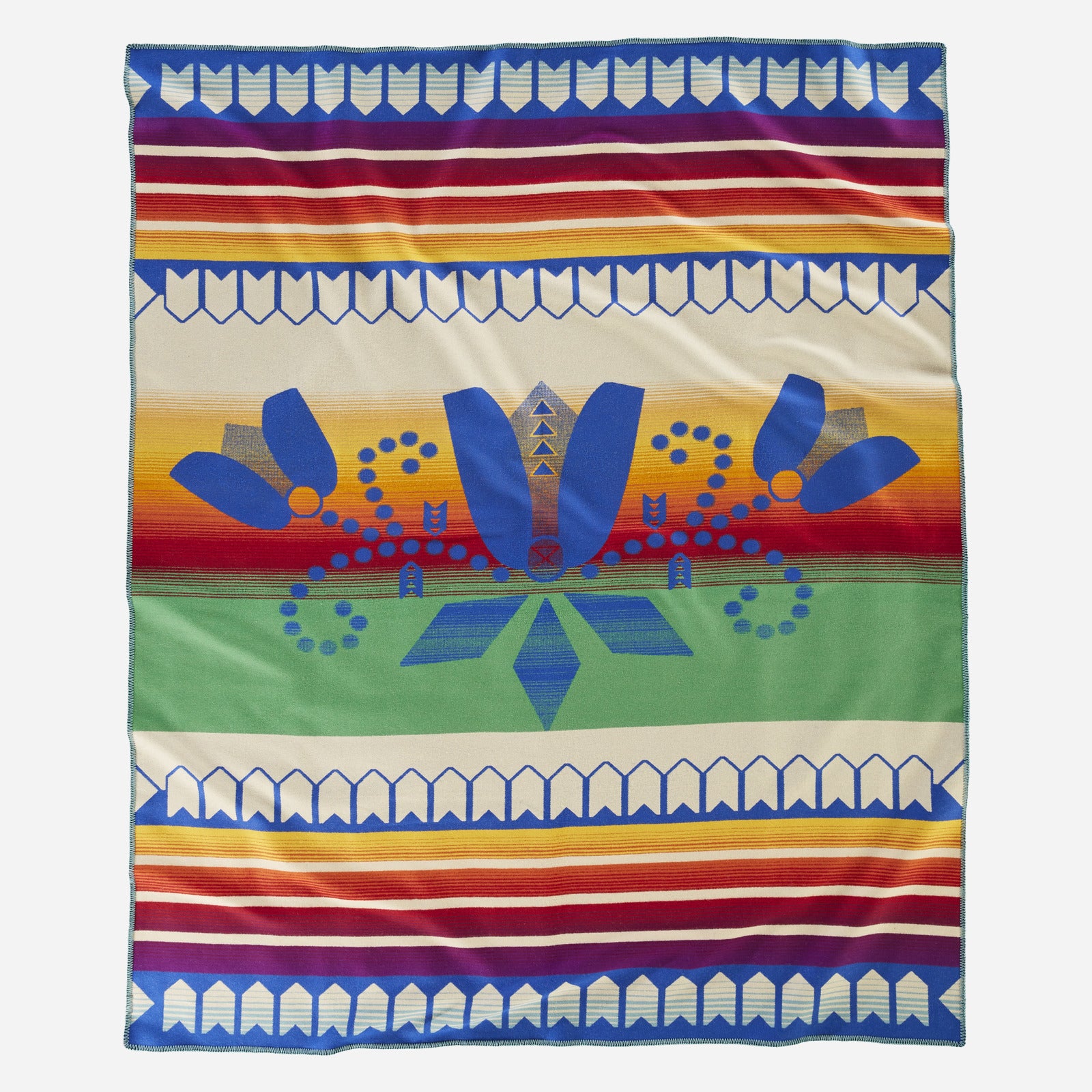 American Indian College Fund Blanket - Courage To Bloom