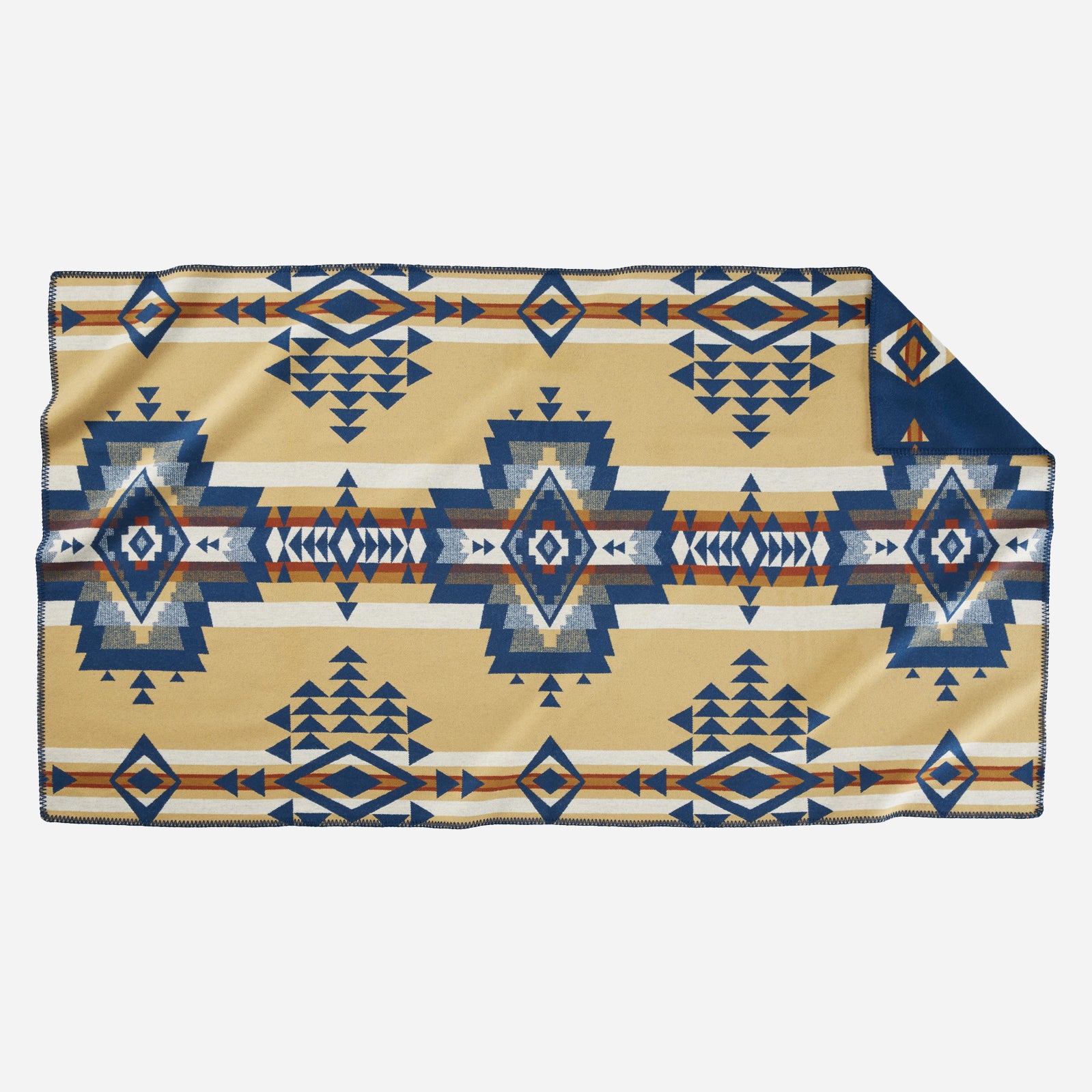 Rock Point Saddle Blanket - Blue