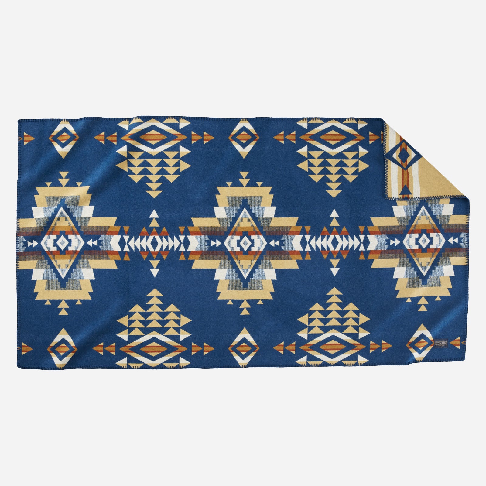 Rock Point Saddle Blanket - Blue