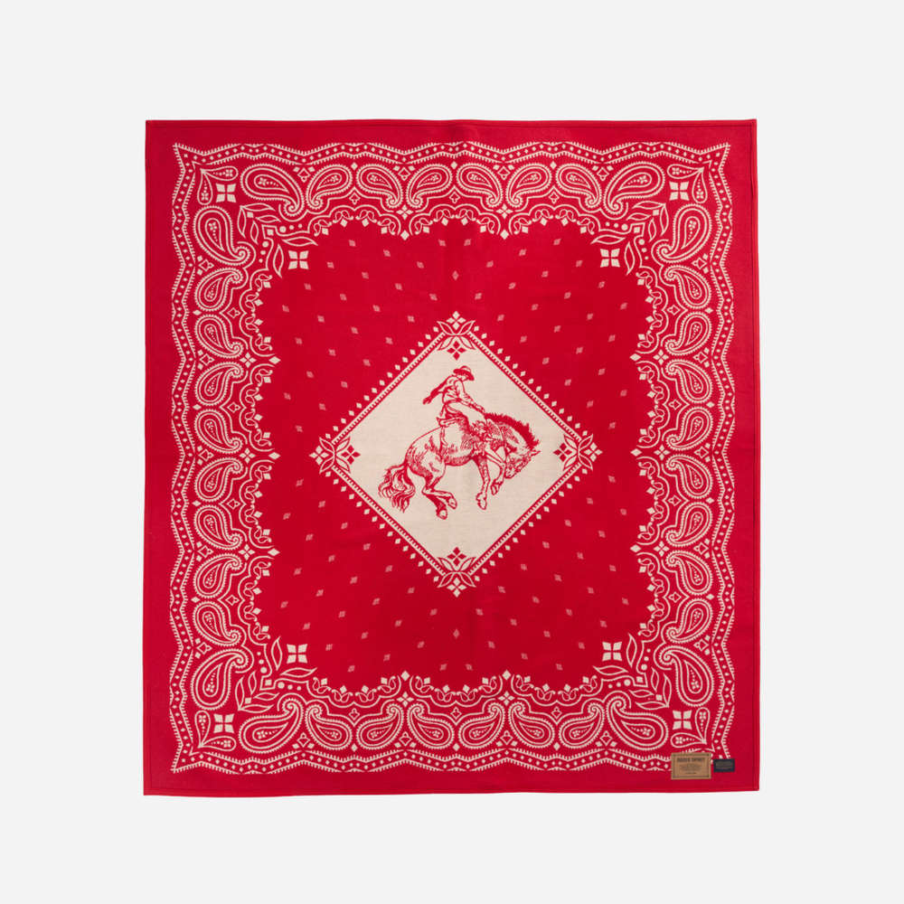 Jacquard Throw - Rodeo Spirit