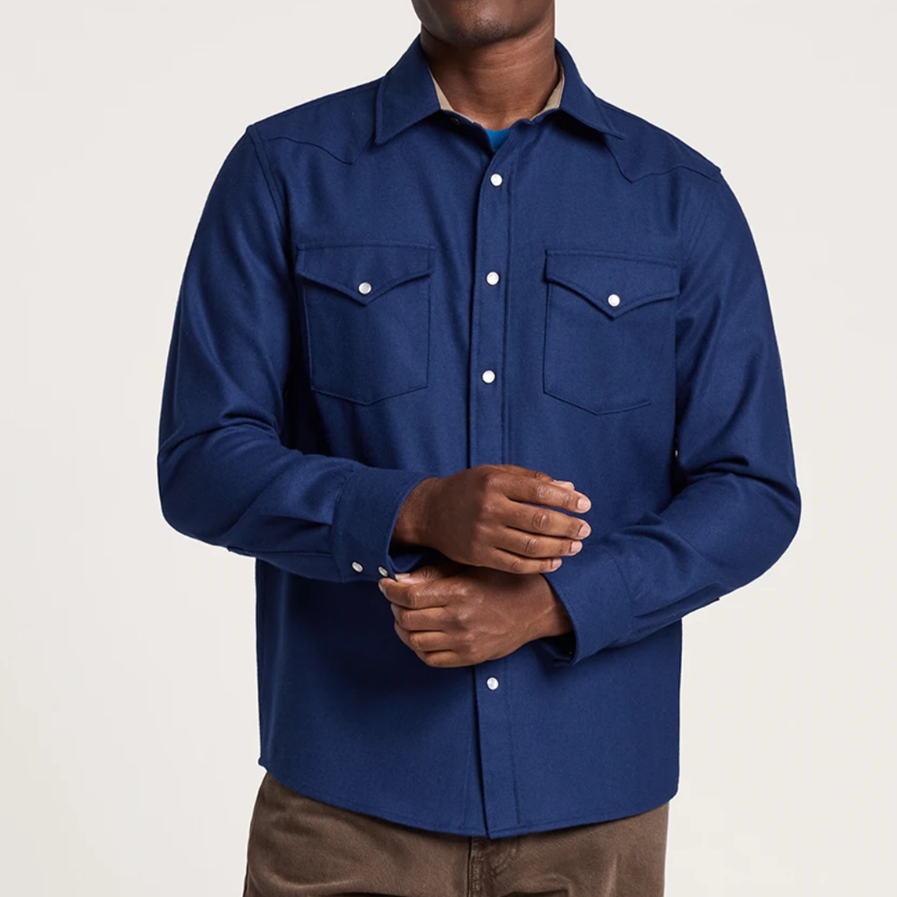 Canyon Shirt - Navy/Black Mix