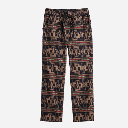 Pantalon de pyjama imprimé - Harding Noir/Tan