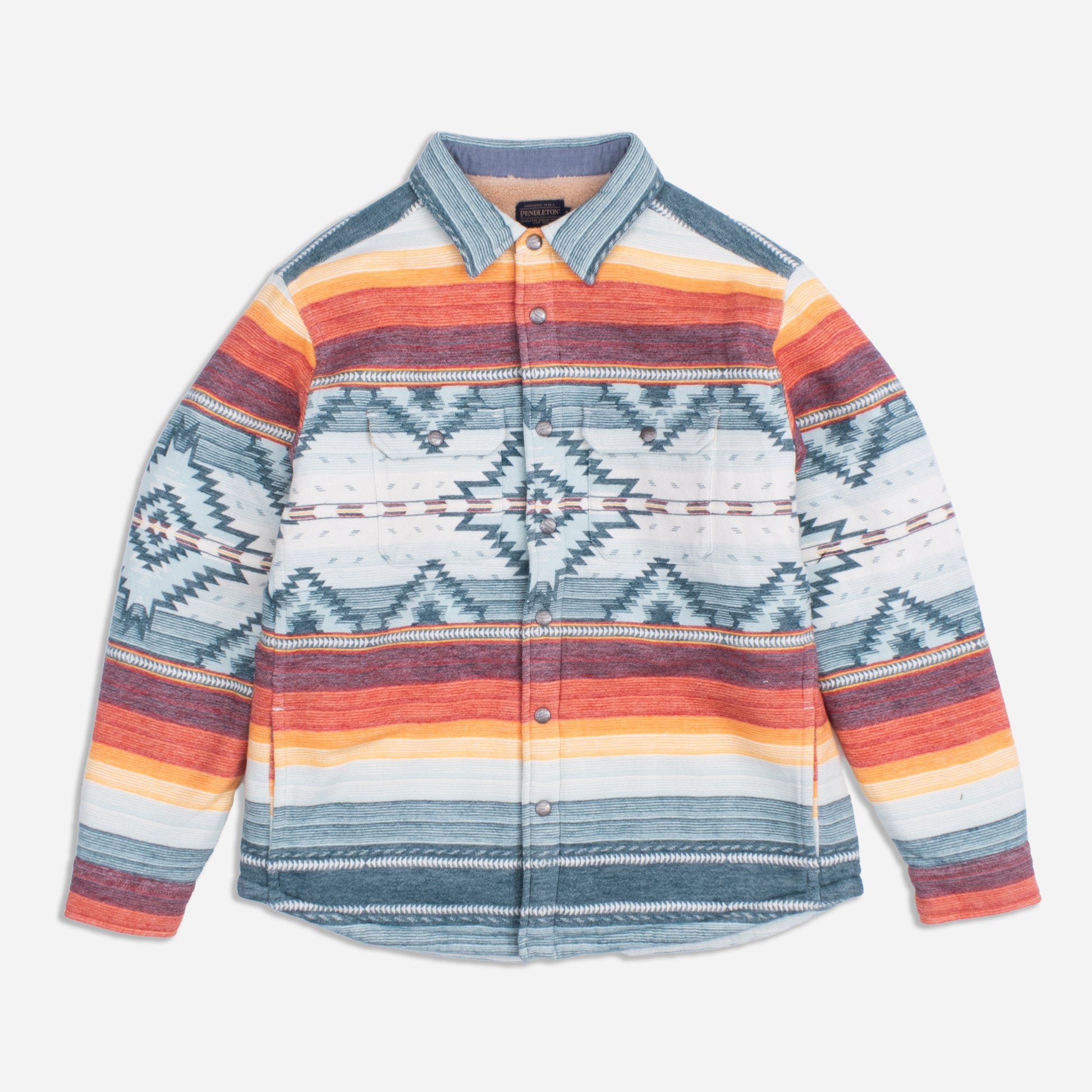 Bay City Sherpa Jacket  - Saltillo Stripe