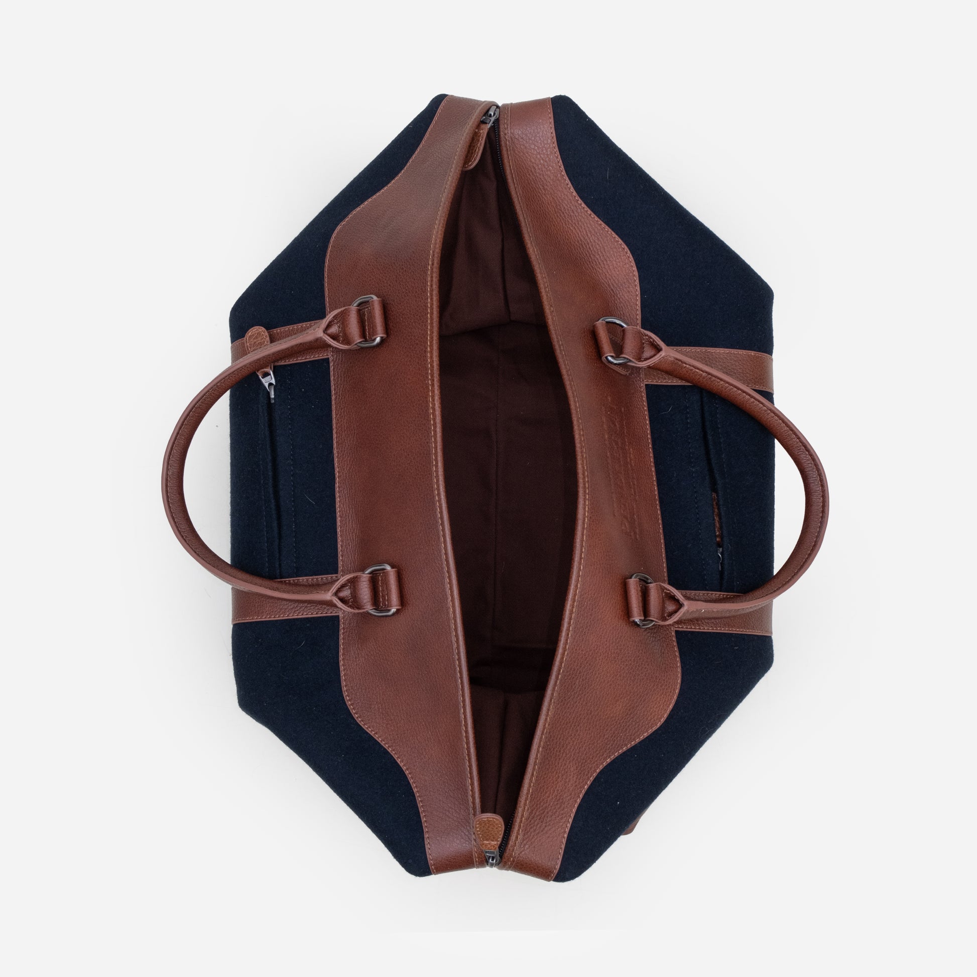 Wool Weekend Duffel Bag - Navy
