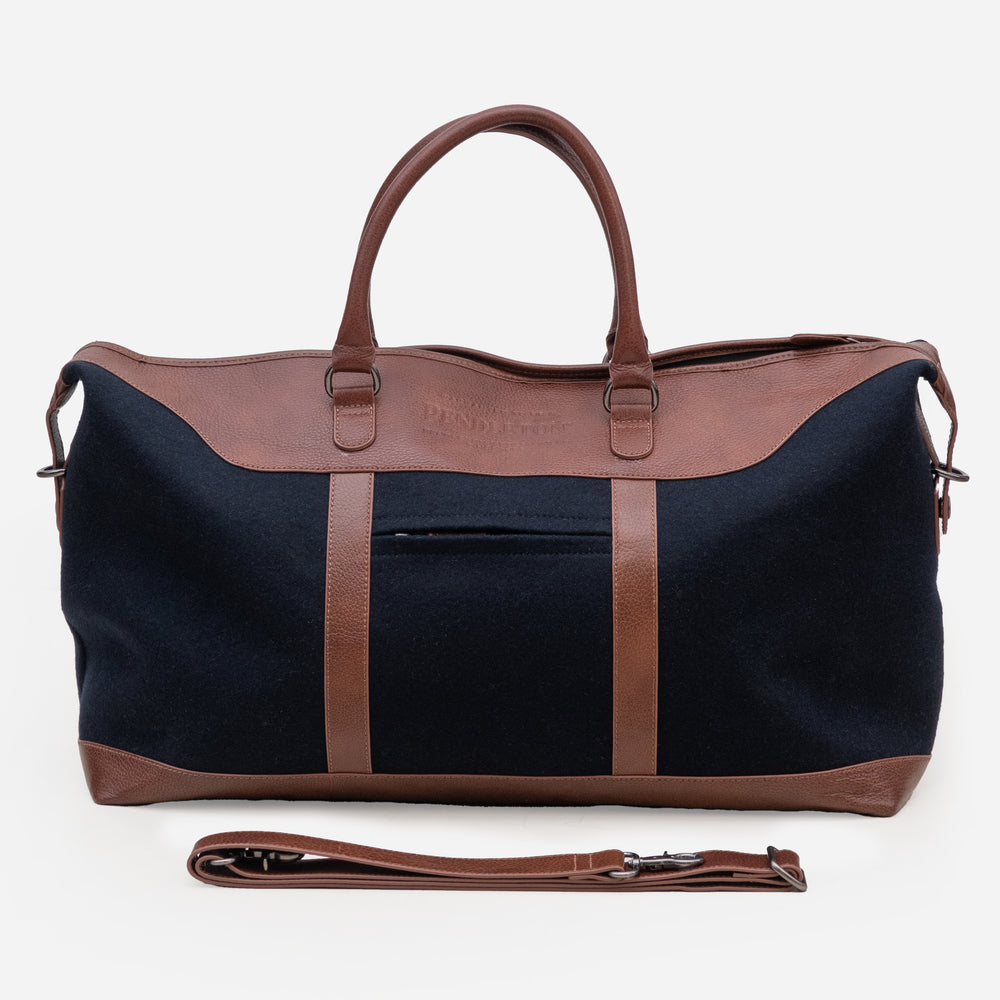 Wool Weekend Duffel Bag - Navy