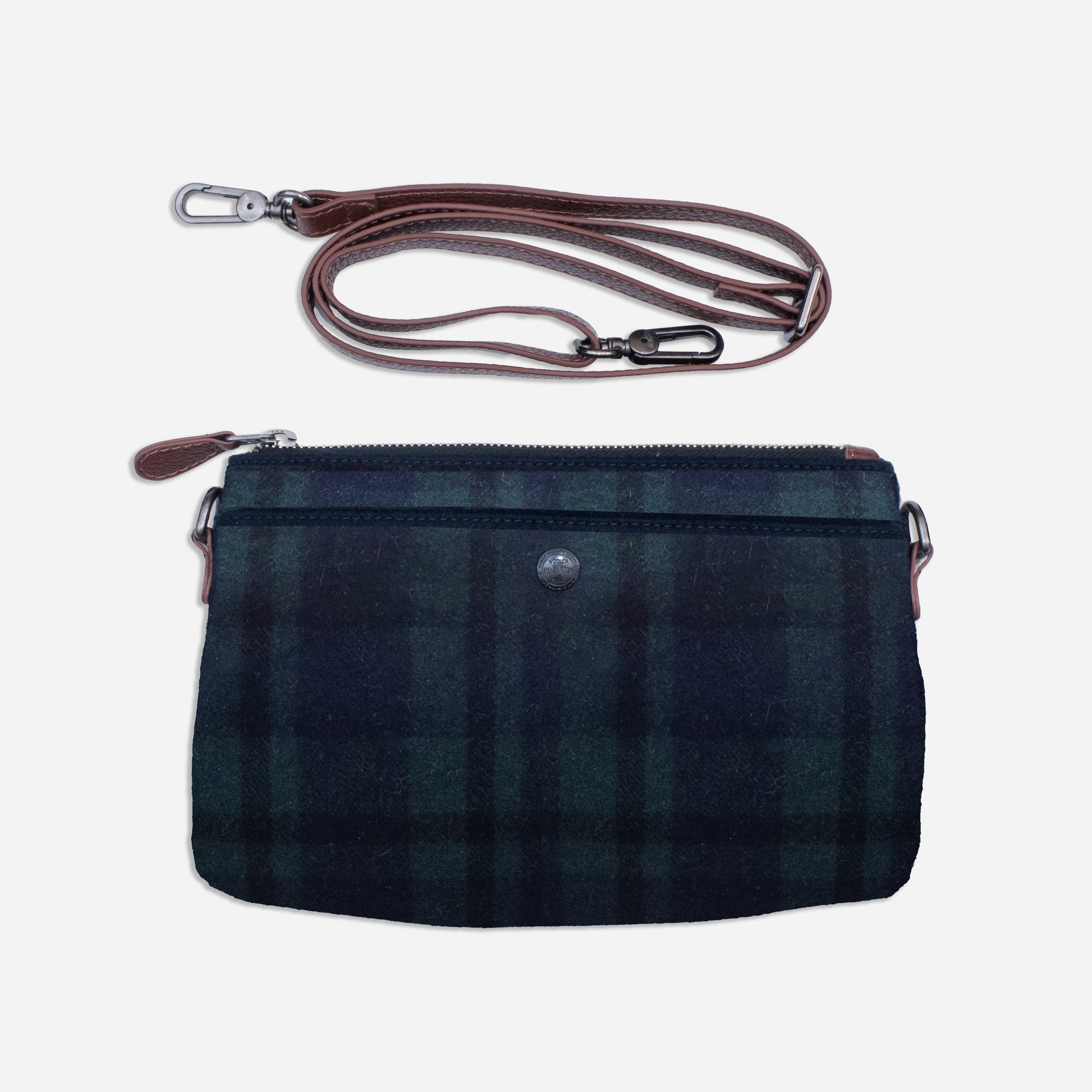 Wool Sling Bag - Black Watch