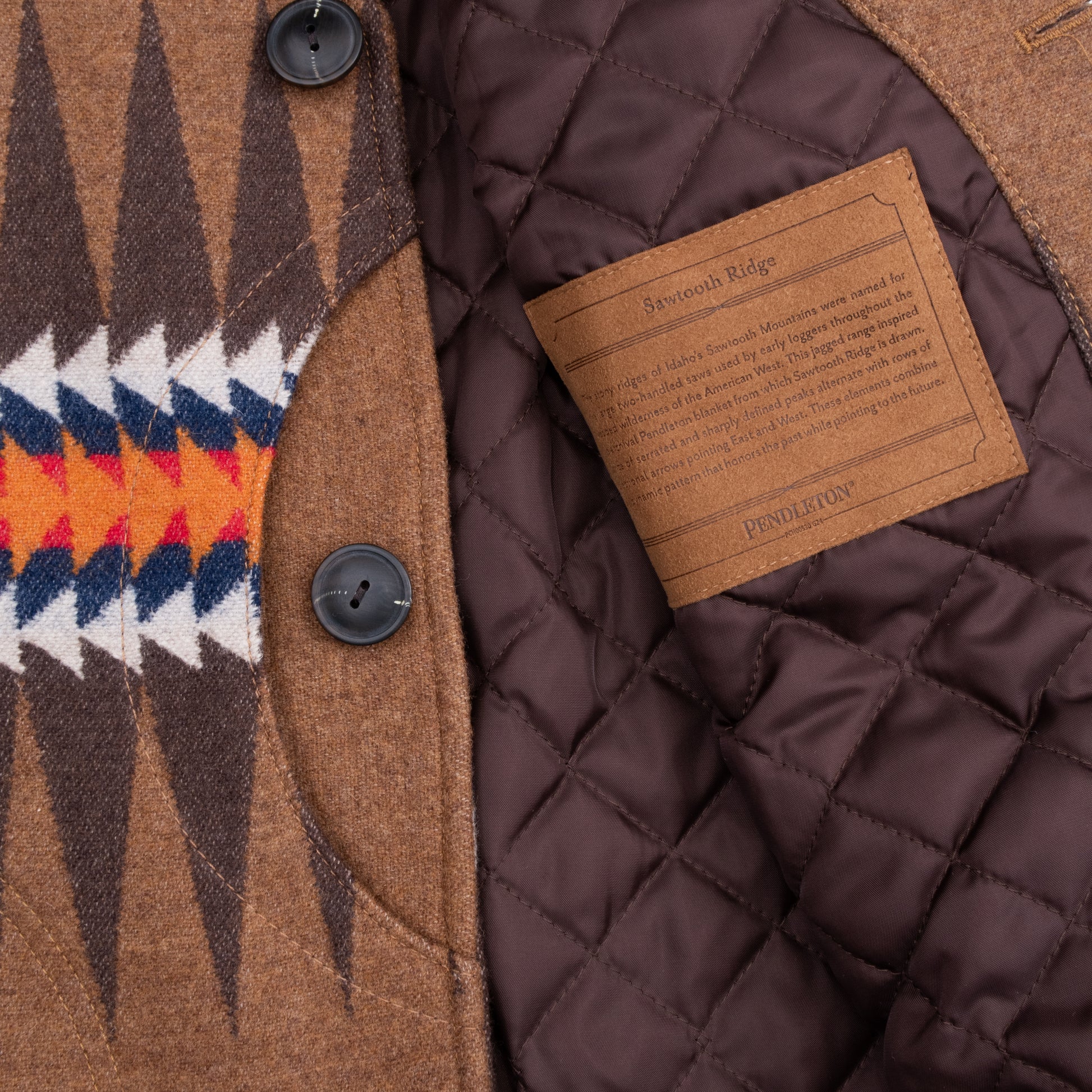 Quilted Field Vest - Sawtooth Ridge Brown