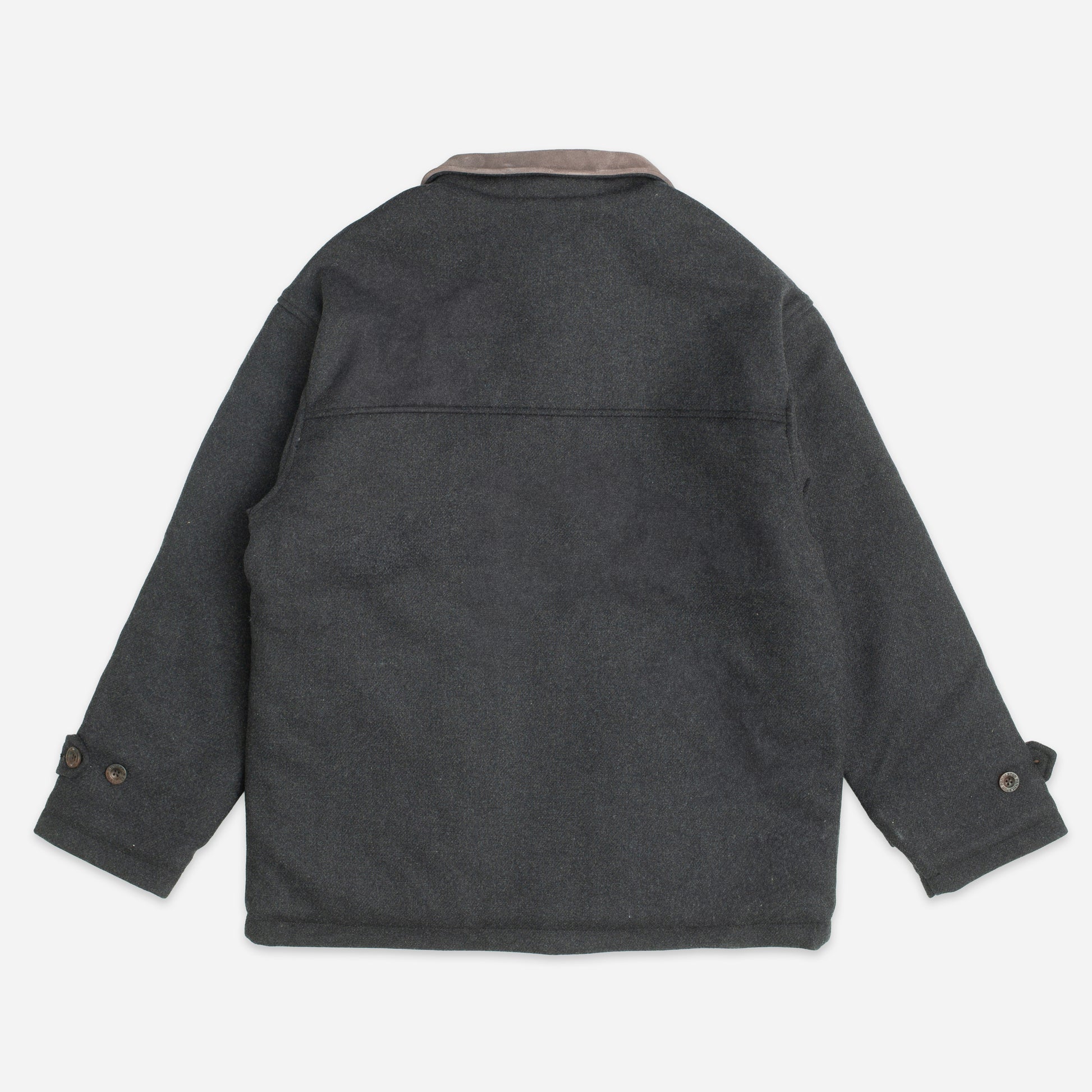 Winter Wool Hunting Jacket - Charcoal