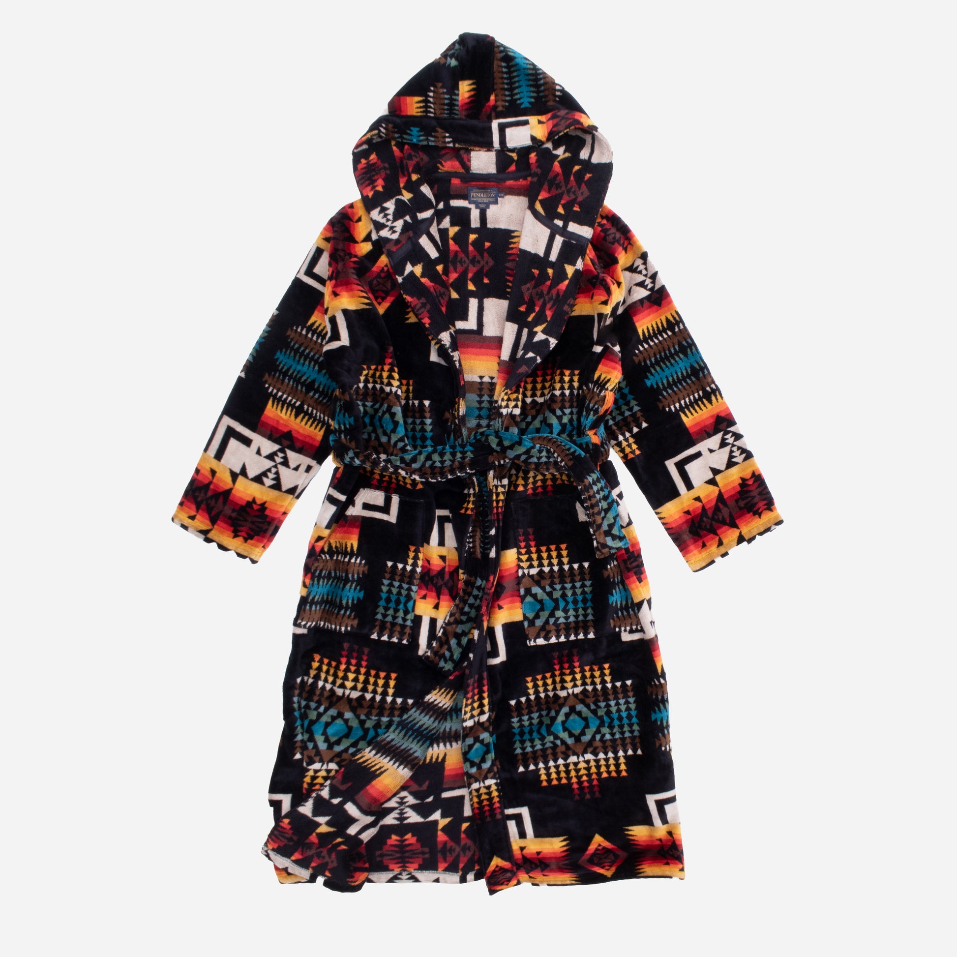 Bath Robe - Chief Joseph Black