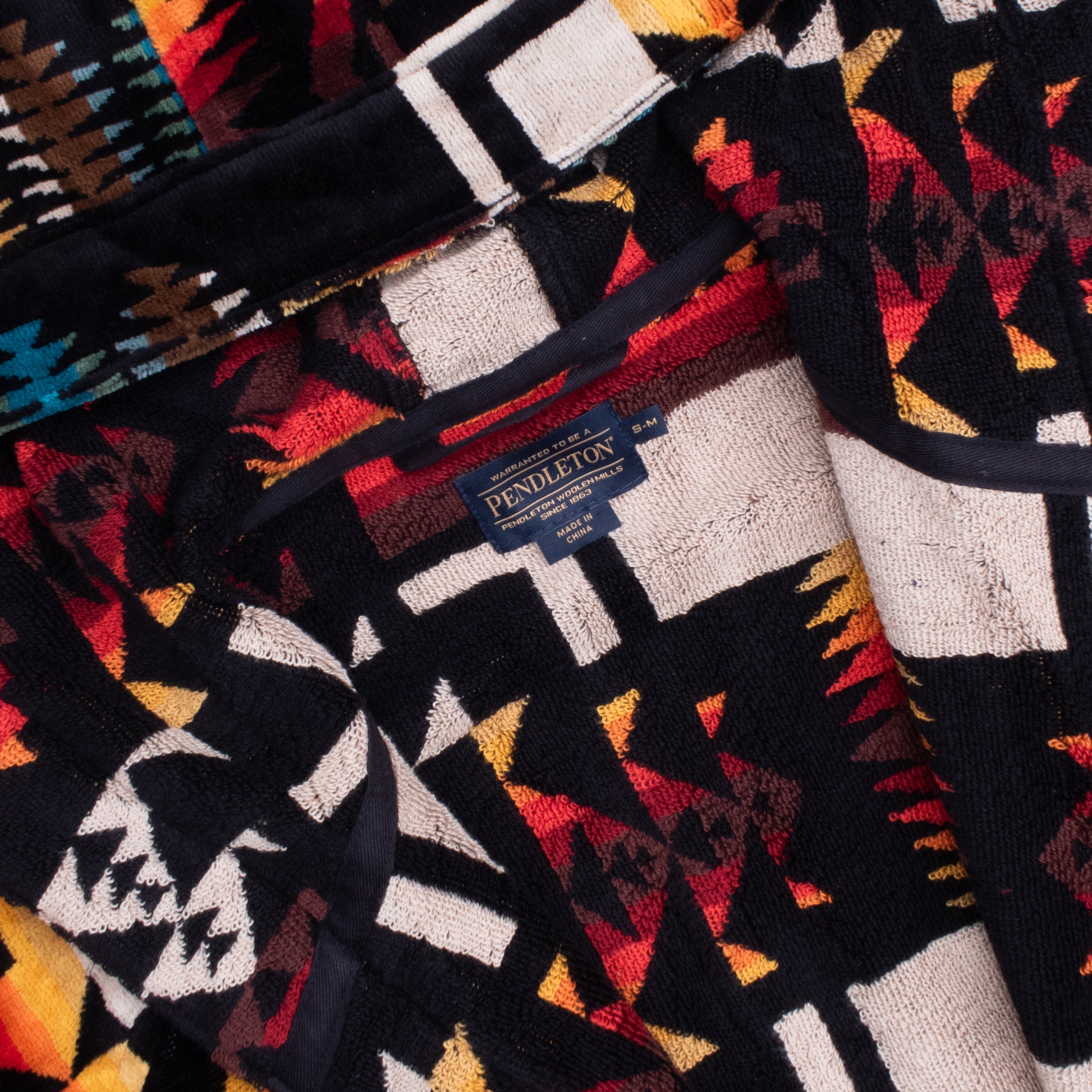Bath Robe - Chief Joseph Black