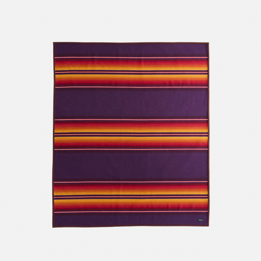 Serape Robe - Purple