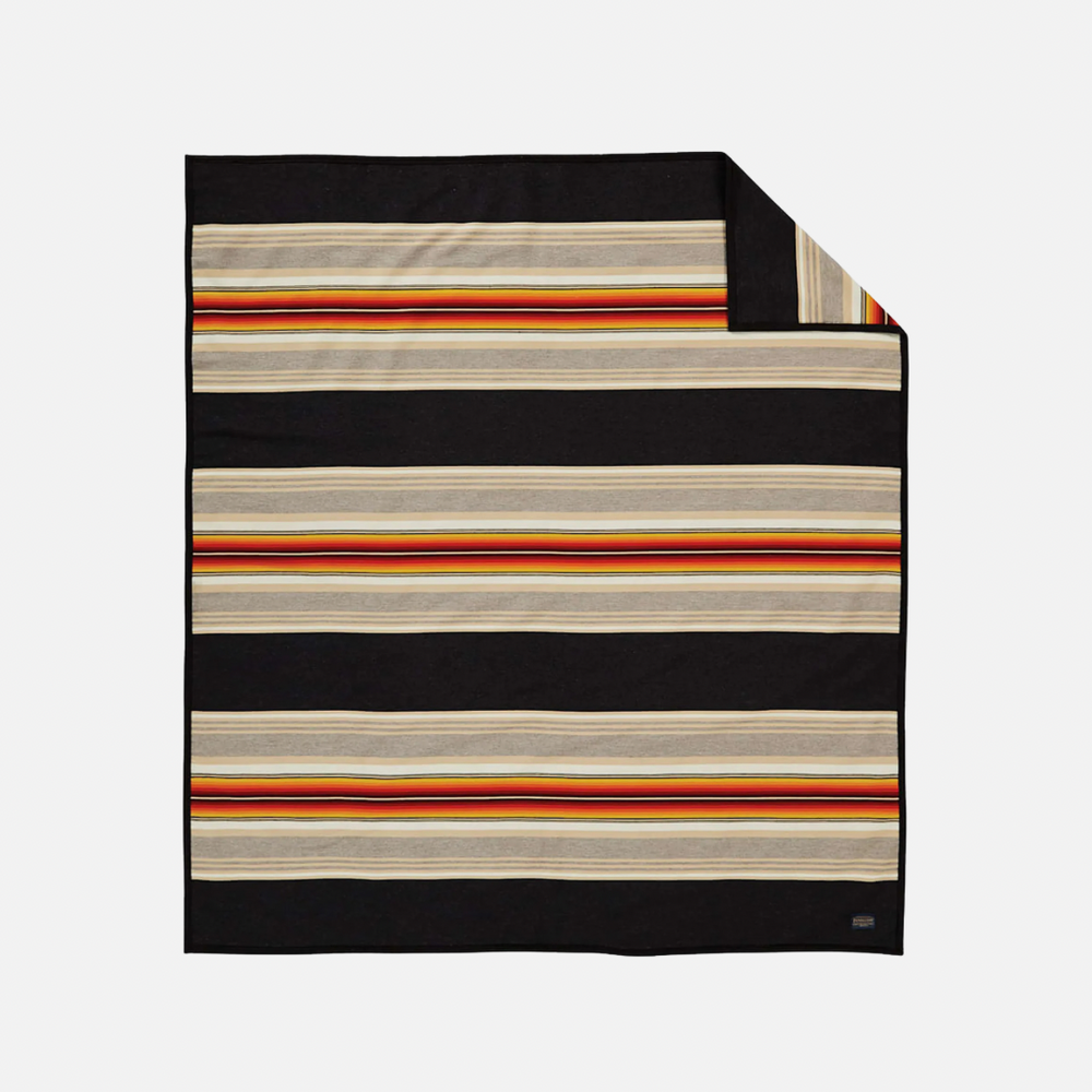 Serape Robe - Black