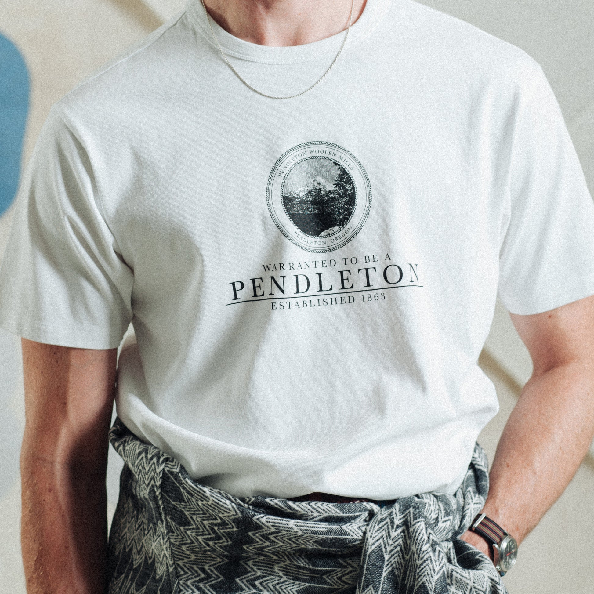 Collegiate T-Shirt - White