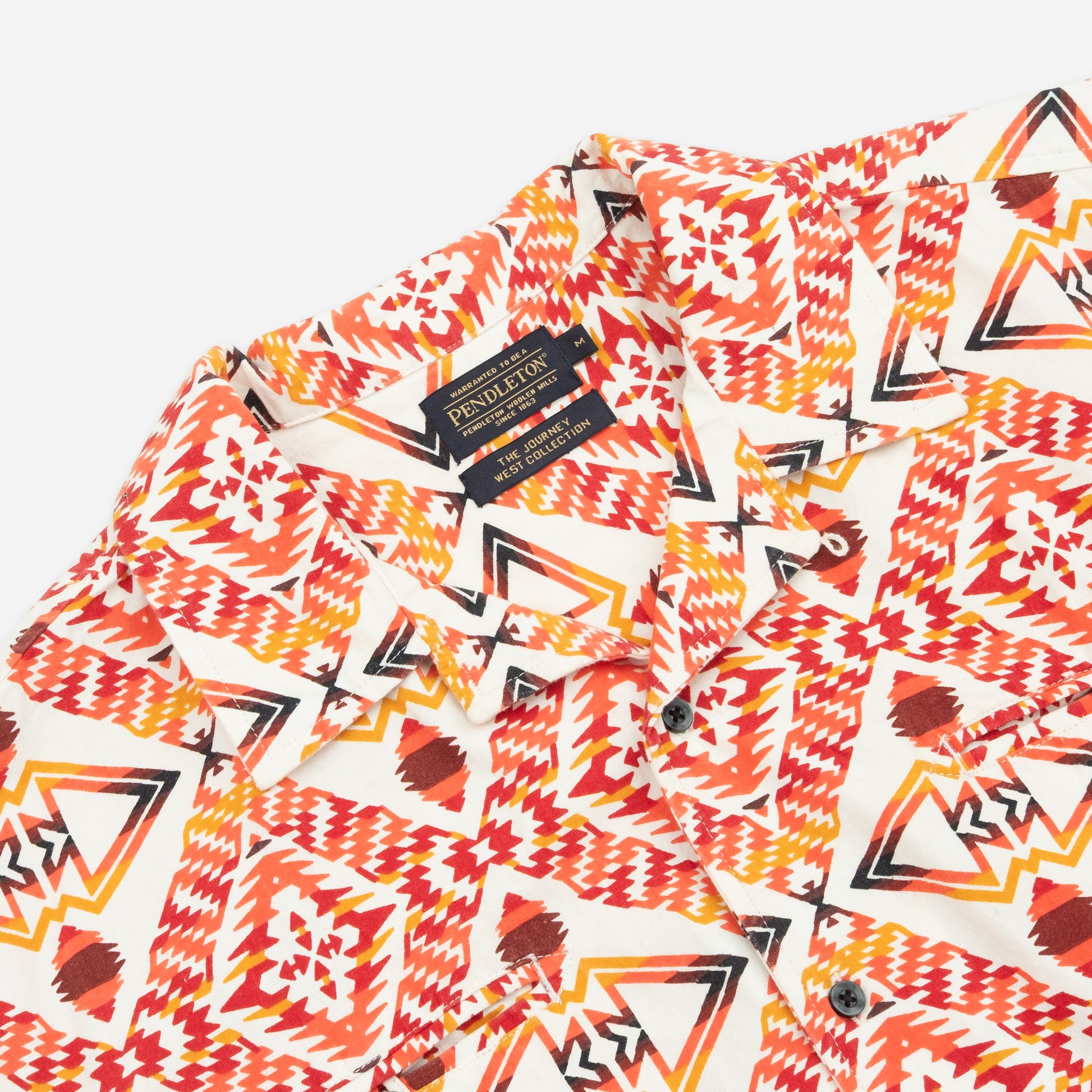 Two Pocket Camp Shirt - Thunder Earthquake Cream